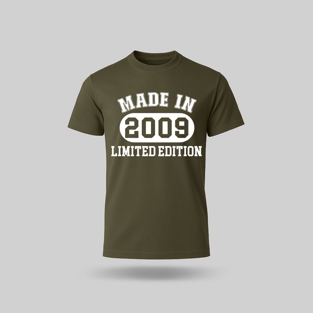 16th Birthday T-shirt - Made In - birthdaytees.co