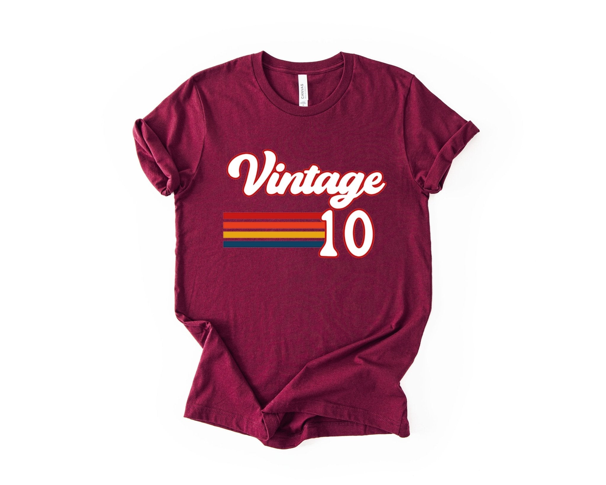 16th Birthday T-shirt, Retro Vintage - Birthday Tees