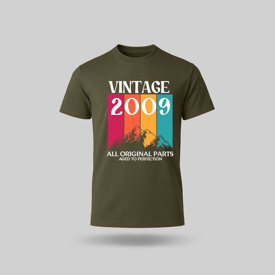 16th Birthday T-Shirt Vintage Mountain - birthdaytees.co