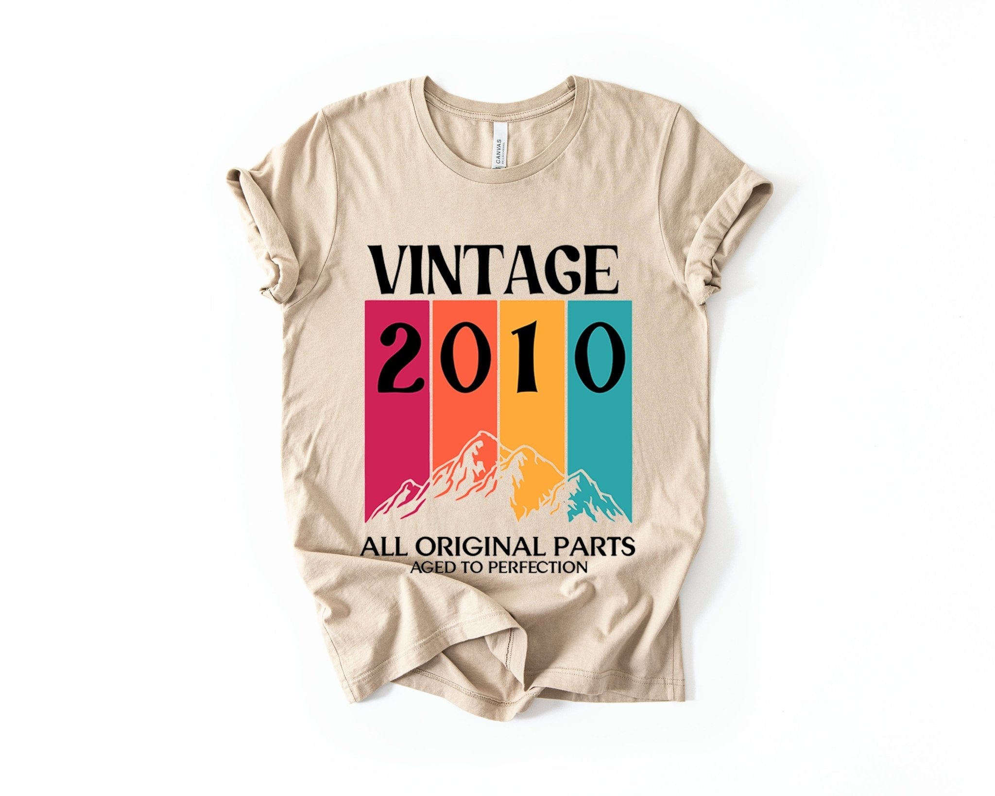 16th Birthday T-Shirt Vintage Mountain - Birthday Tees