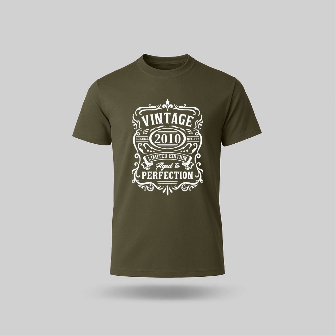 16th Birthday T-Shirt - Vintage Perfection - Birthday Tees