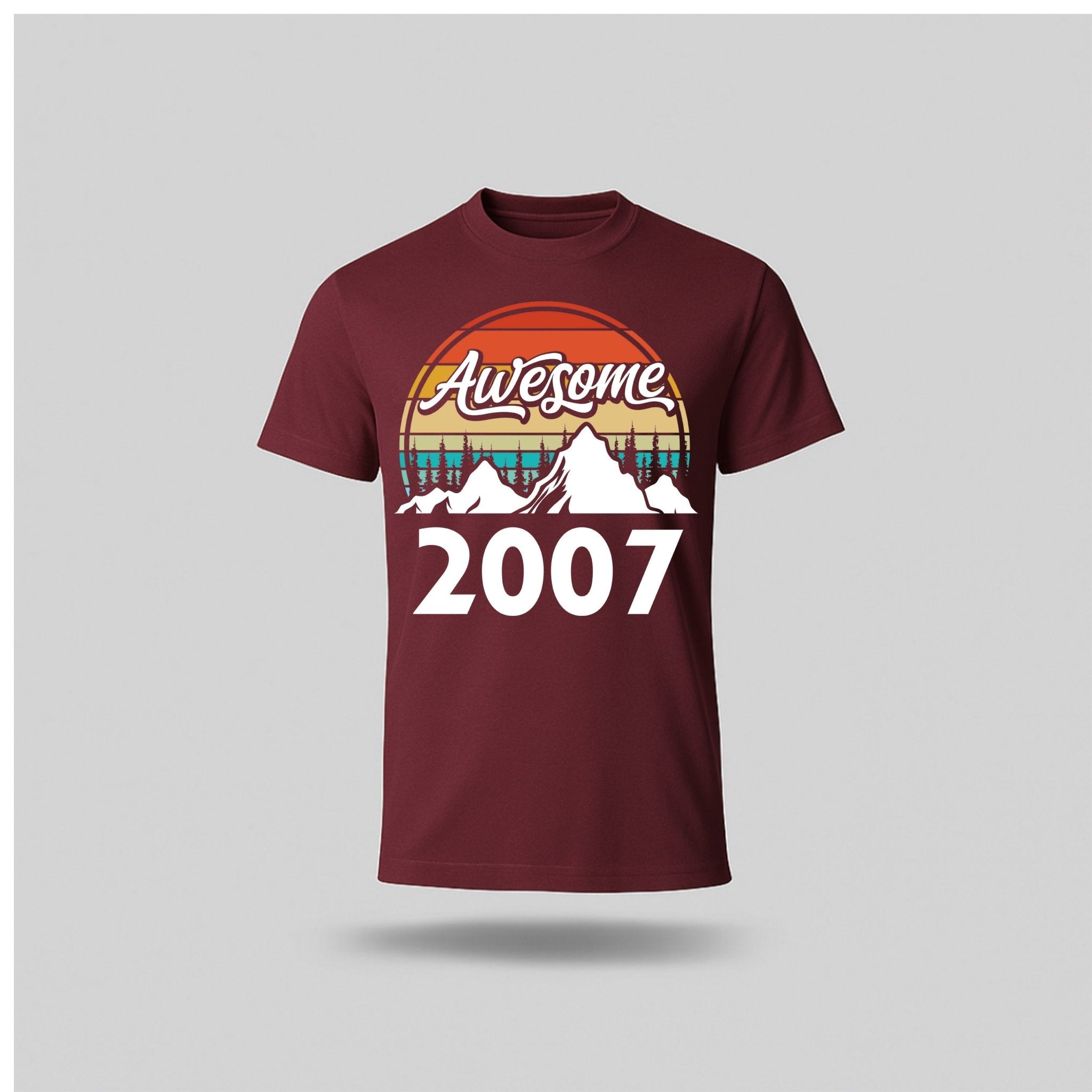 18th Birthday T-Shirt Awesome High - birthdaytees.co