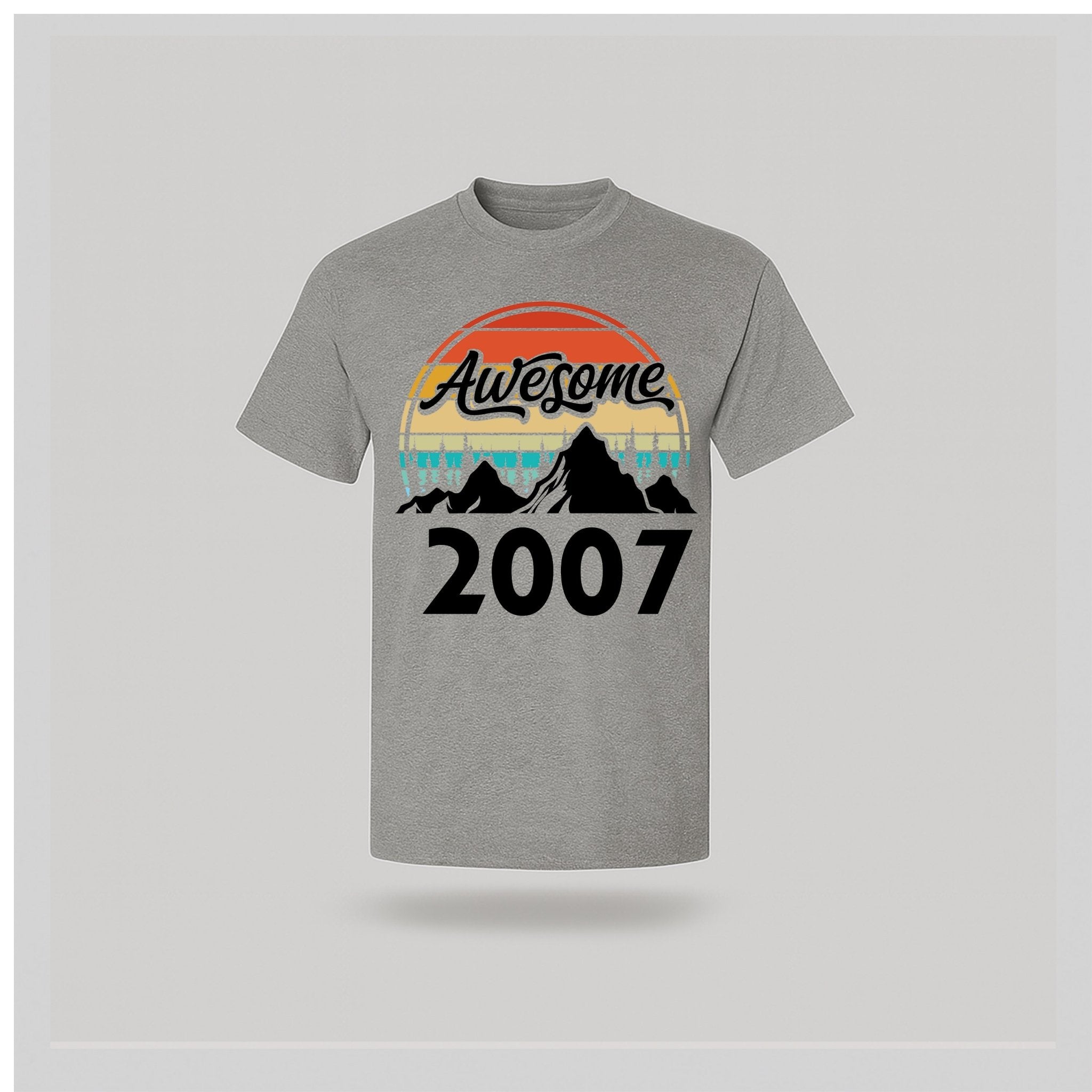 18th Birthday T-Shirt Awesome High - birthdaytees.co