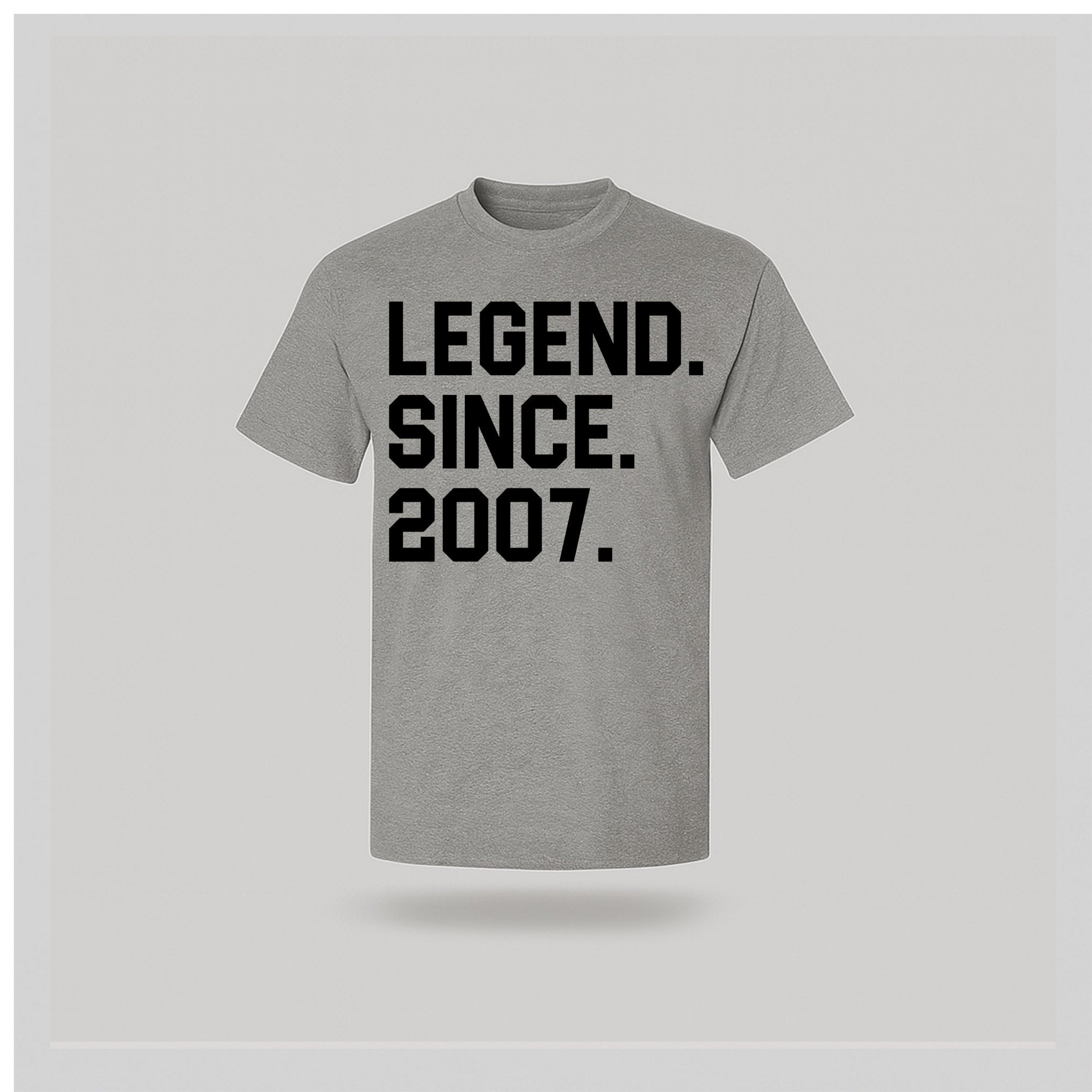 18th Birthday T-shirt - Legend Since - birthdaytees.co