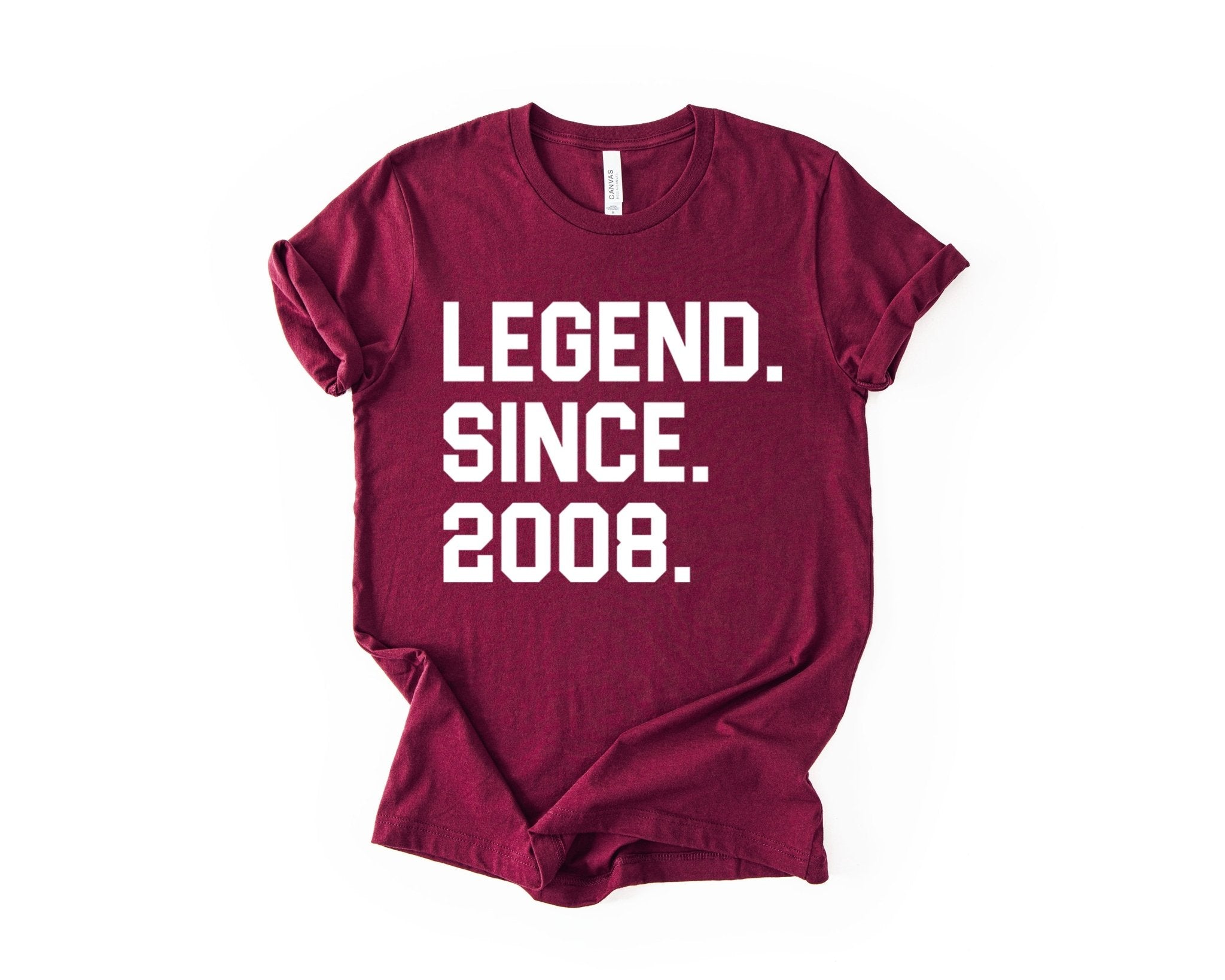 18th Birthday T-shirt - Legend Since - Birthday Tees