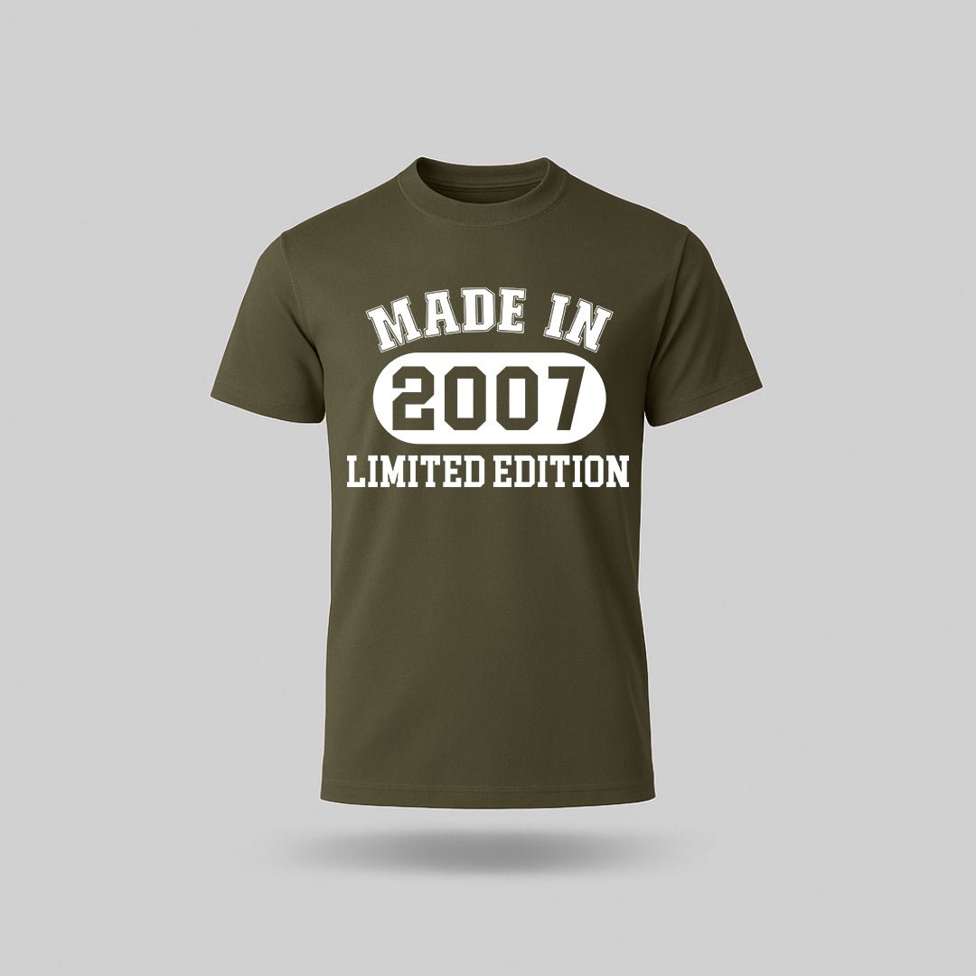 18th Birthday T-shirt - Made In - birthdaytees.co