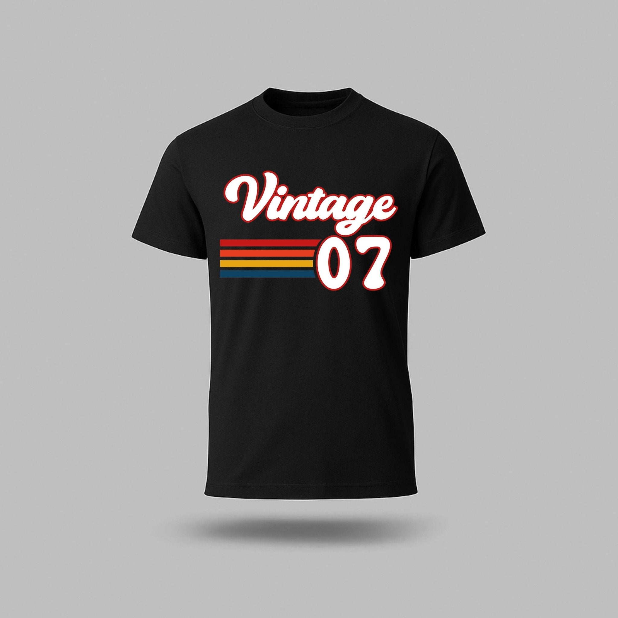 18th Birthday T-shirt, Retro Vintage - birthdaytees.co