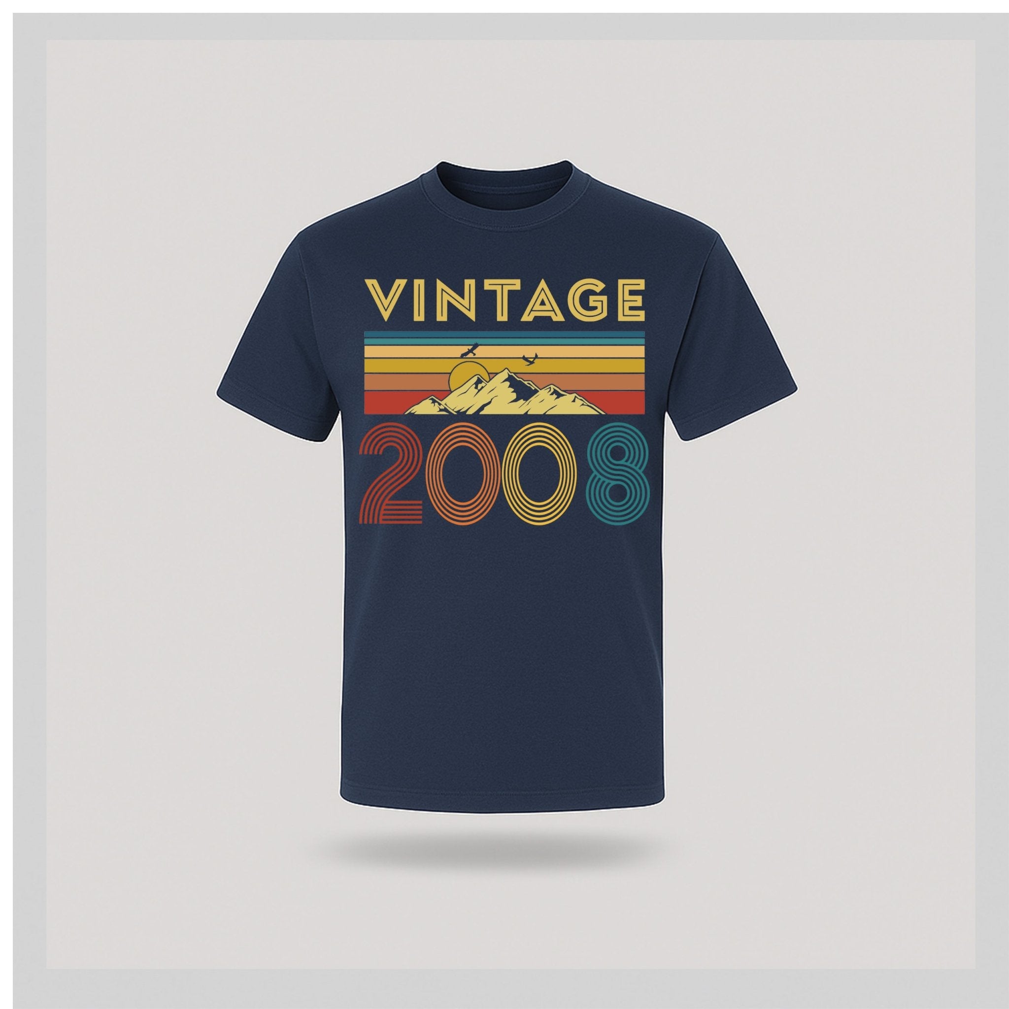 18th Birthday T-Shirt Vintage Retro - Birthday Tees