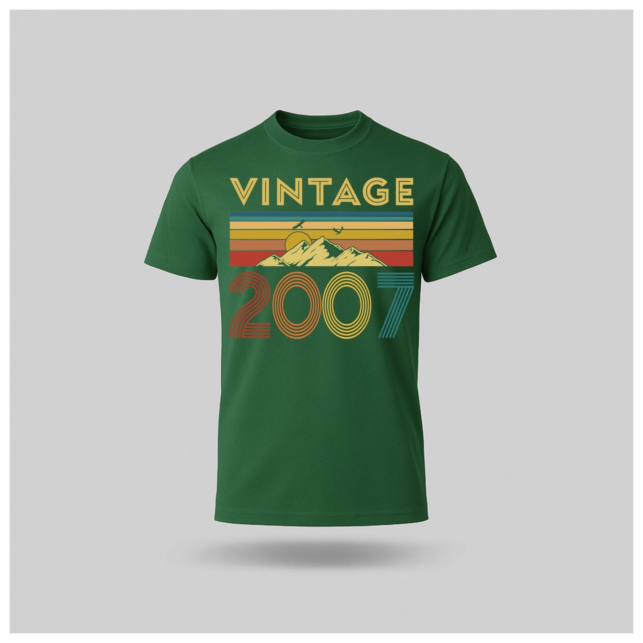 18th Birthday T-Shirt Vintage Retro - birthdaytees.co