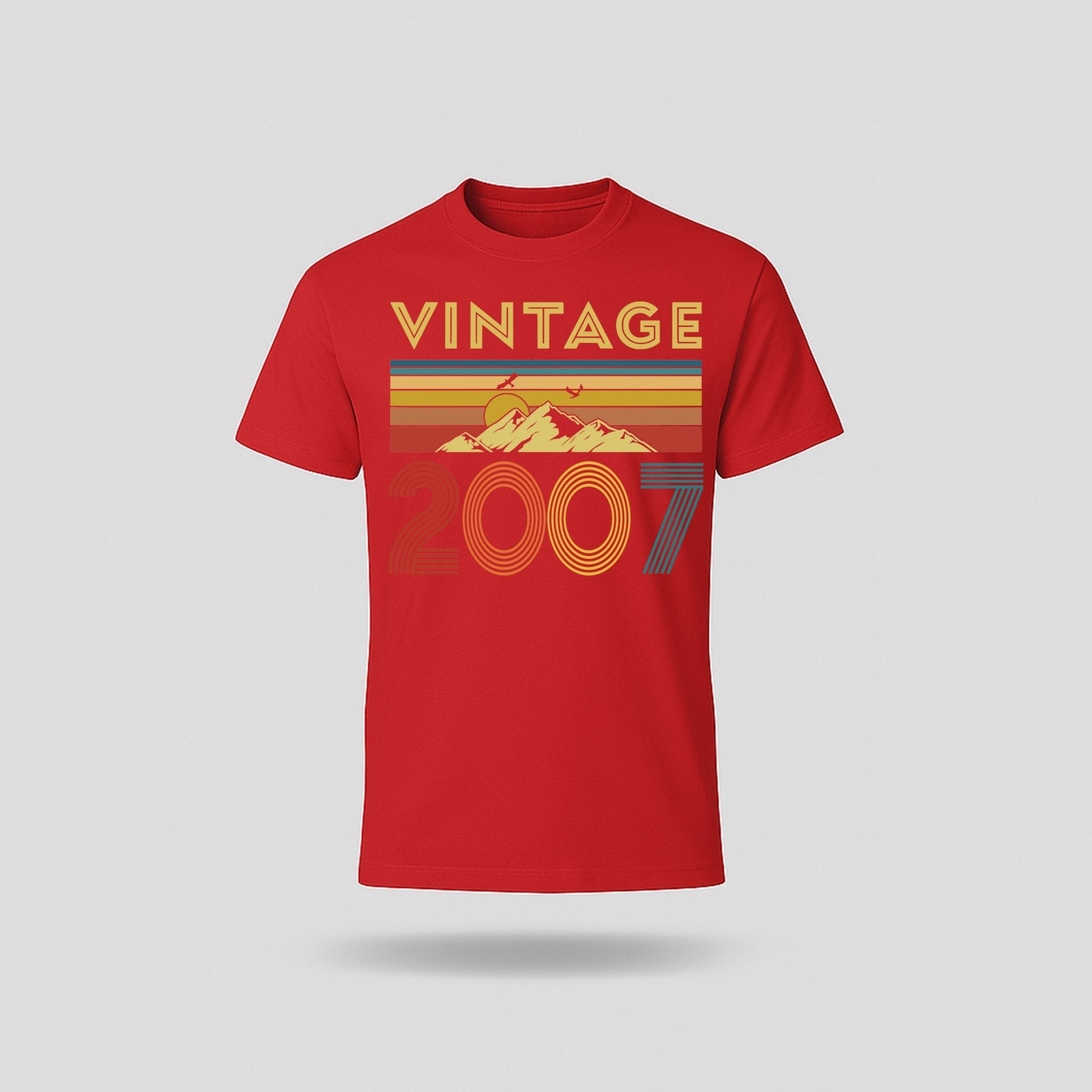 18th Birthday T-Shirt Vintage Retro - birthdaytees.co