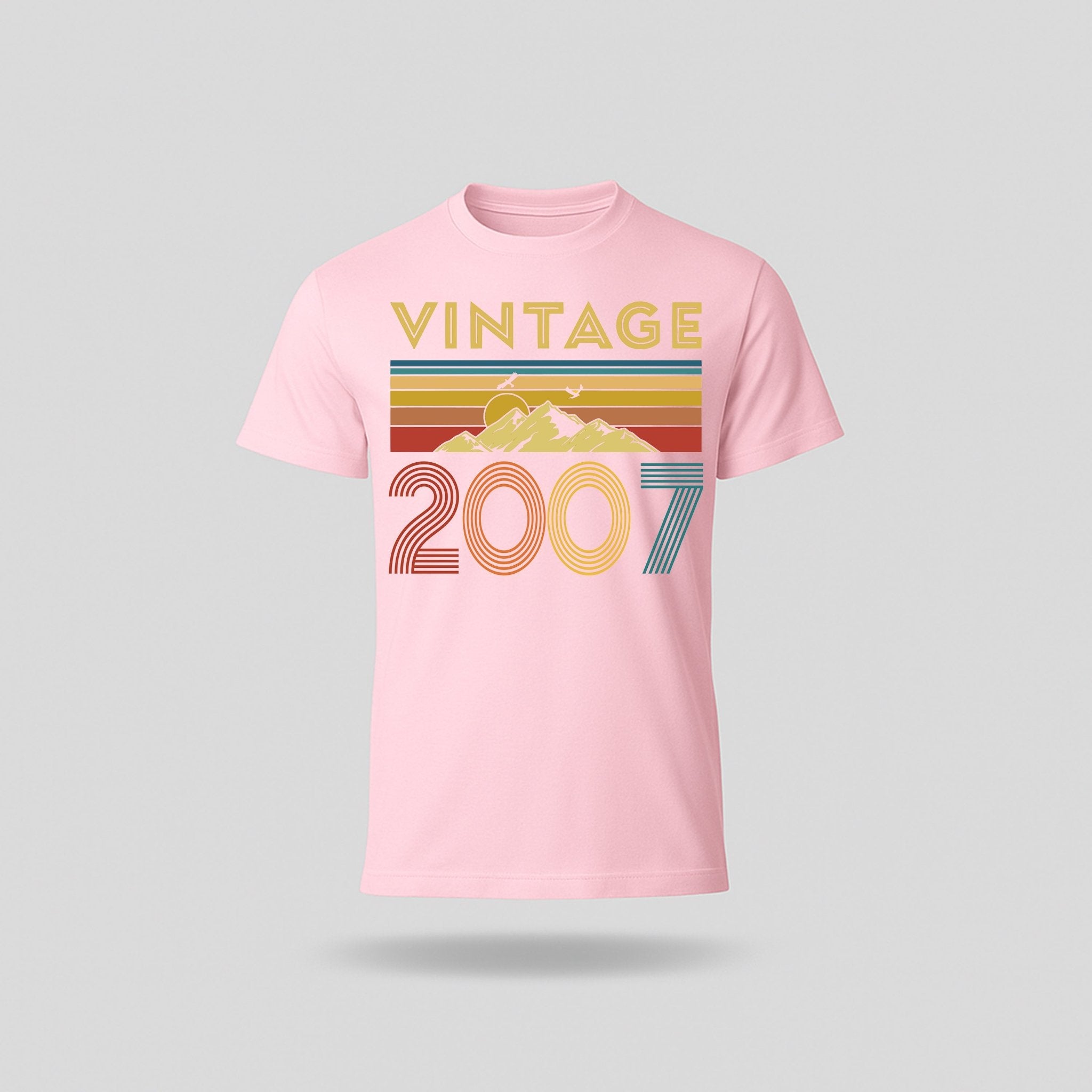 18th Birthday T-Shirt Vintage Retro - birthdaytees.co
