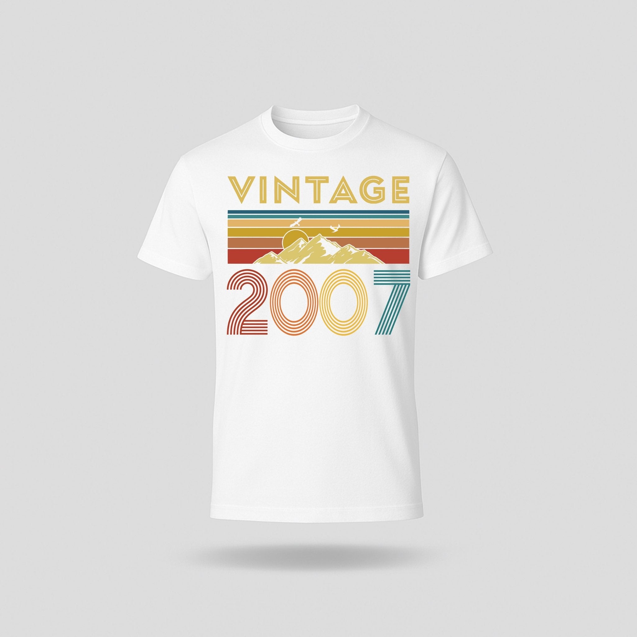 18th Birthday T-Shirt Vintage Retro - birthdaytees.co