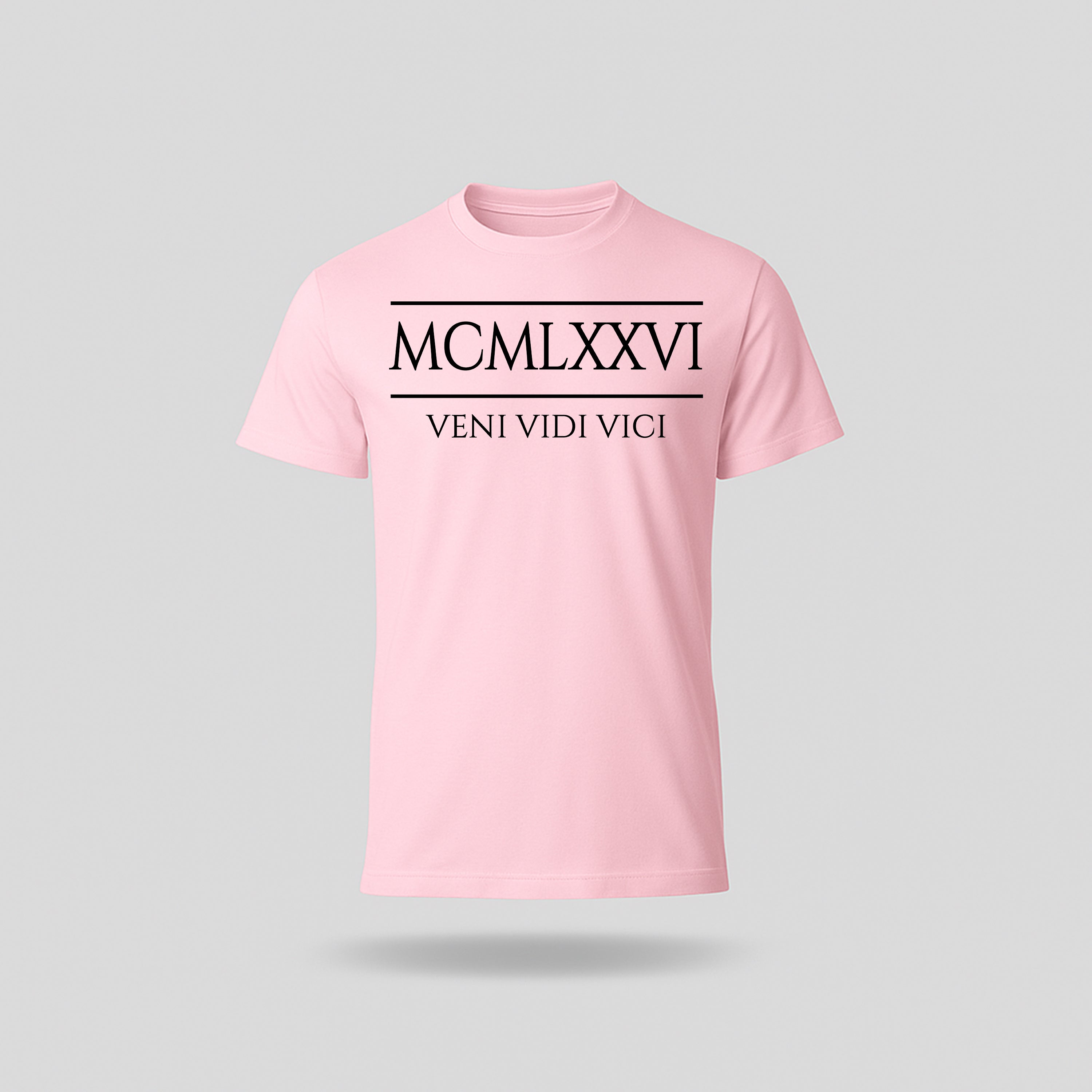 50th Birthday T-Shirt Roman Number