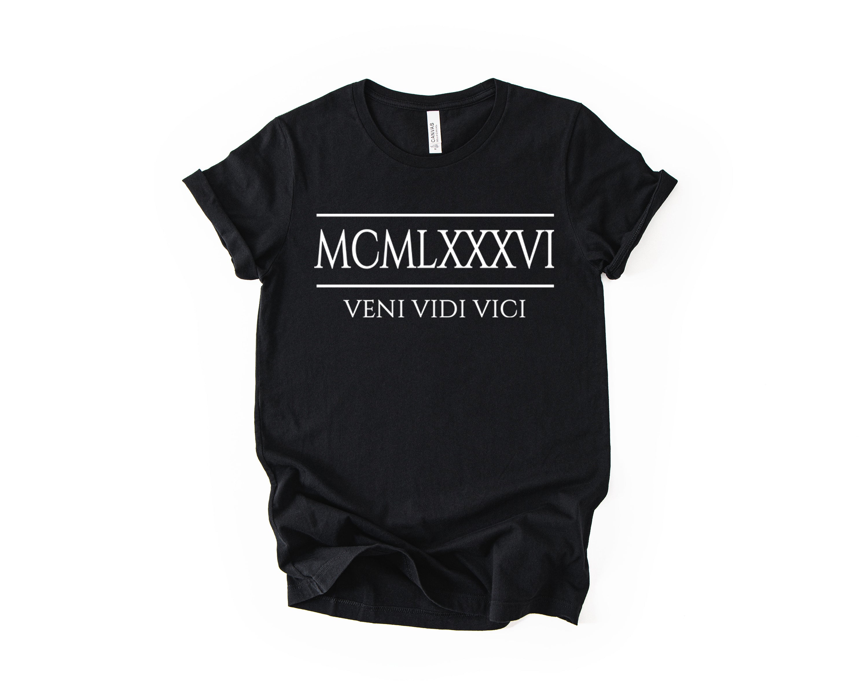 40th Birthday T-Shirt Roman Number