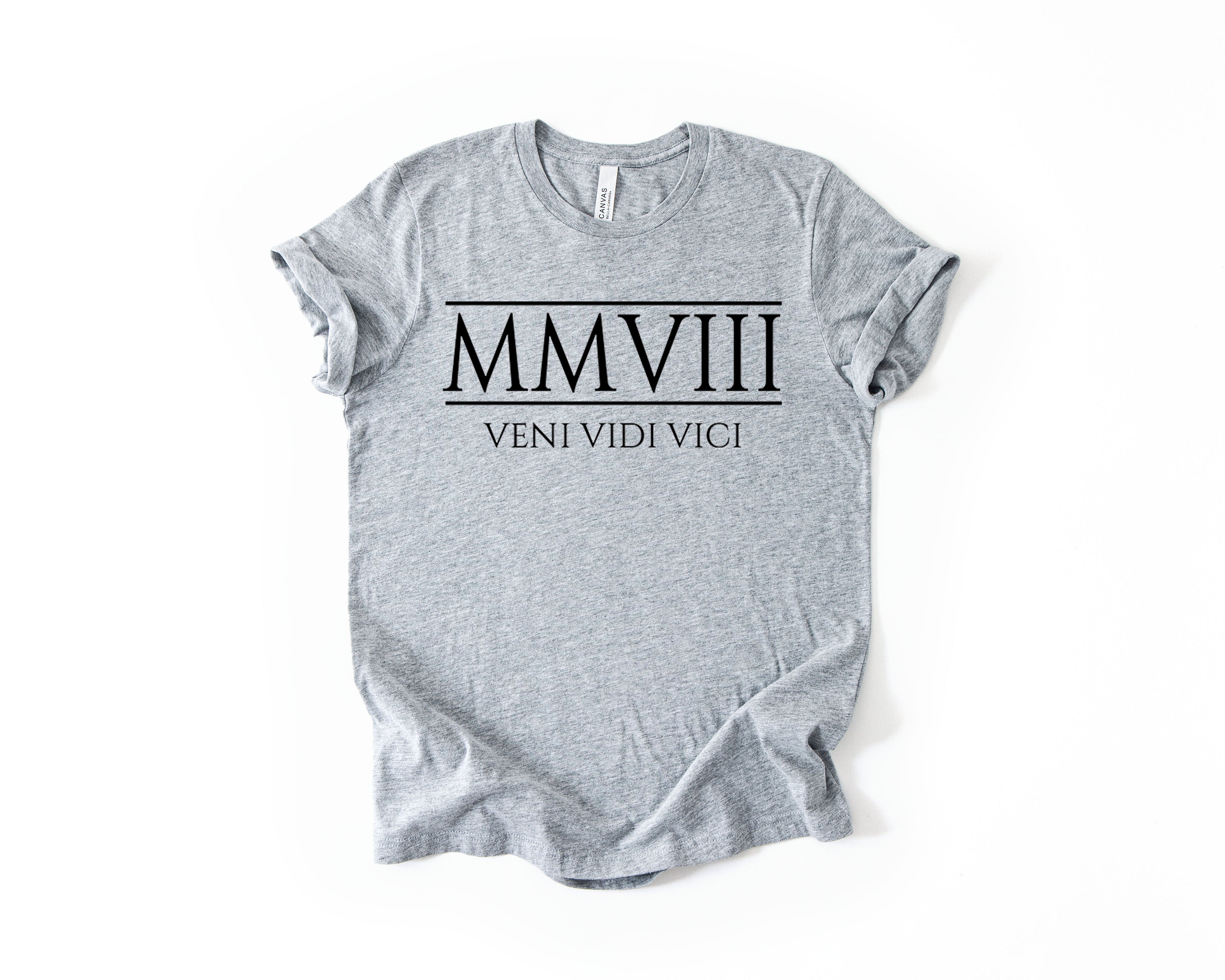 18th Birthday T-Shirt Roman Number