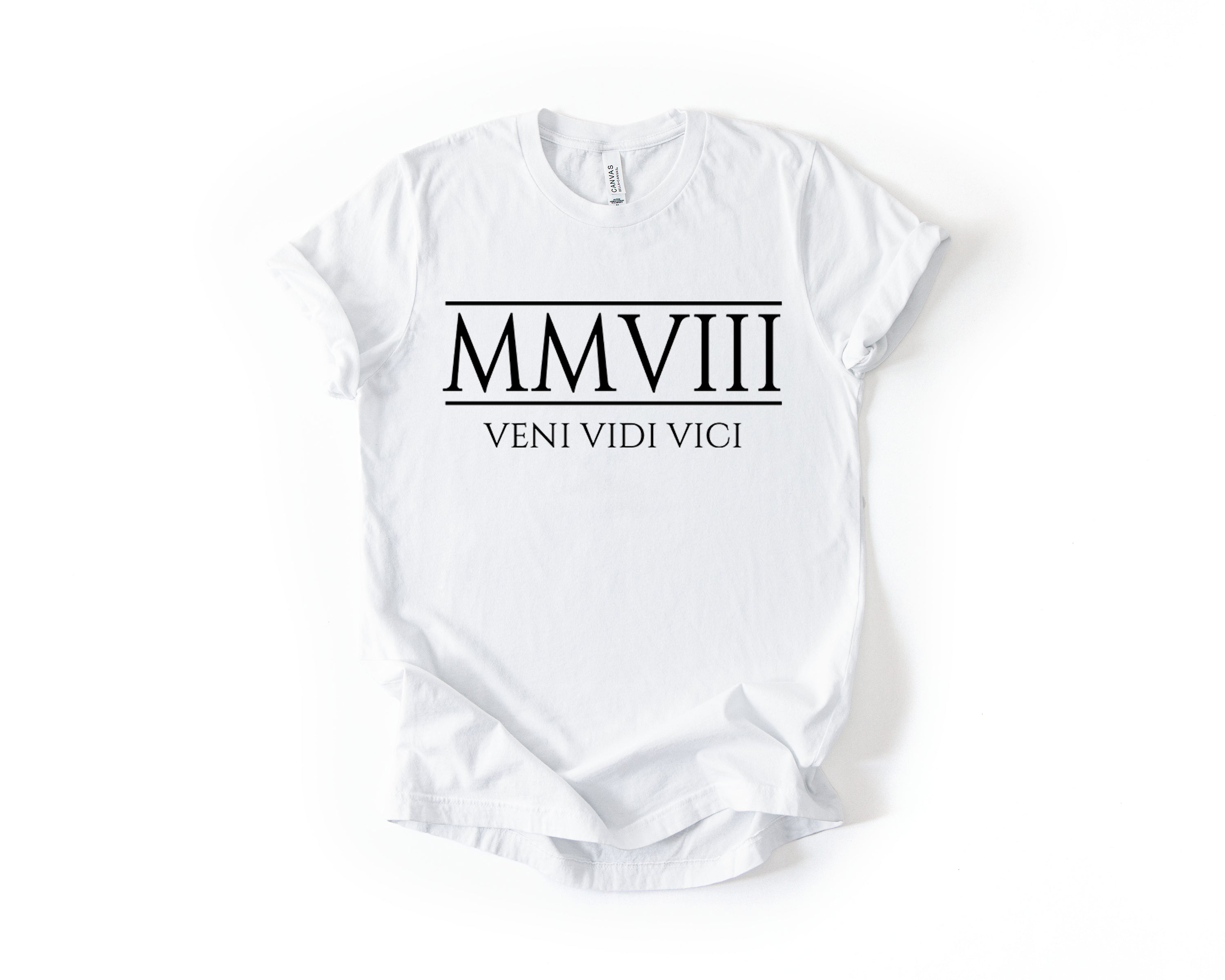 18th Birthday T-Shirt Roman Number