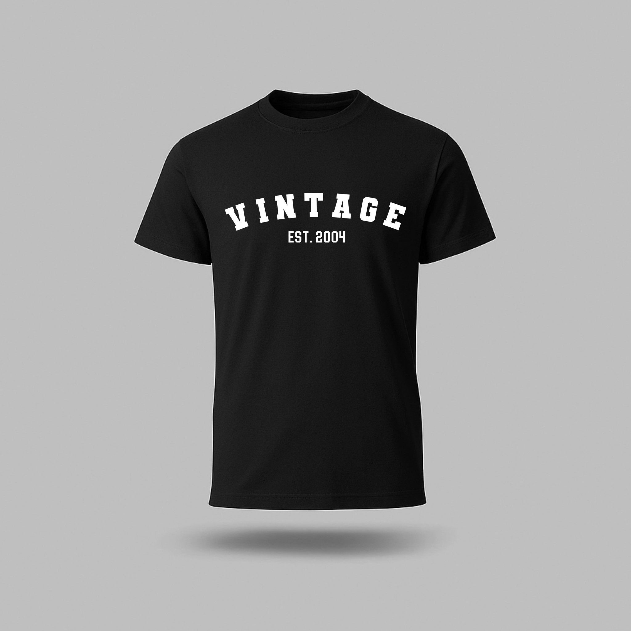 21st Birthday T-Shirt Classic Vintage - birthdaytees.co