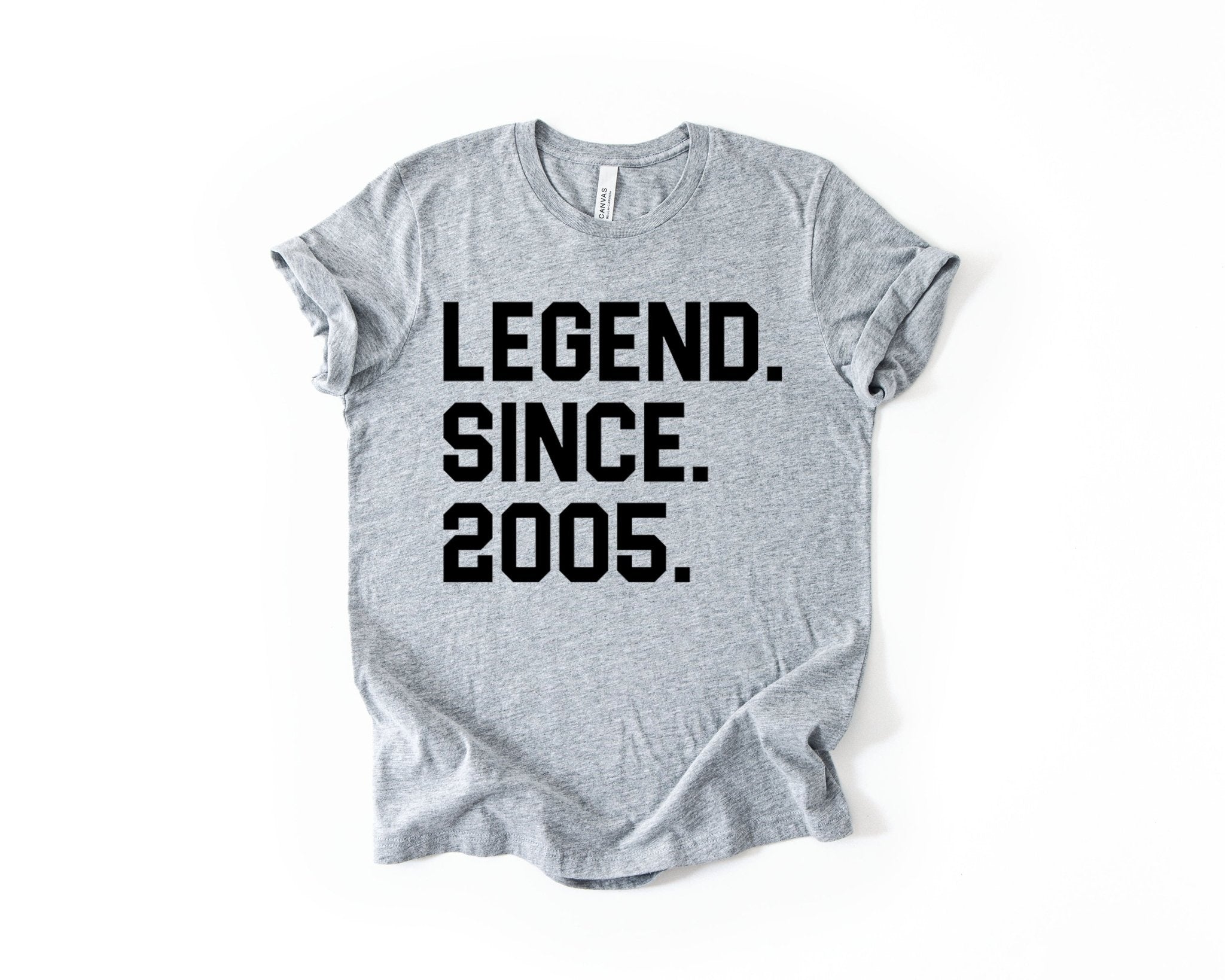21st Birthday T-shirt - Legend Since - Birthday Tees