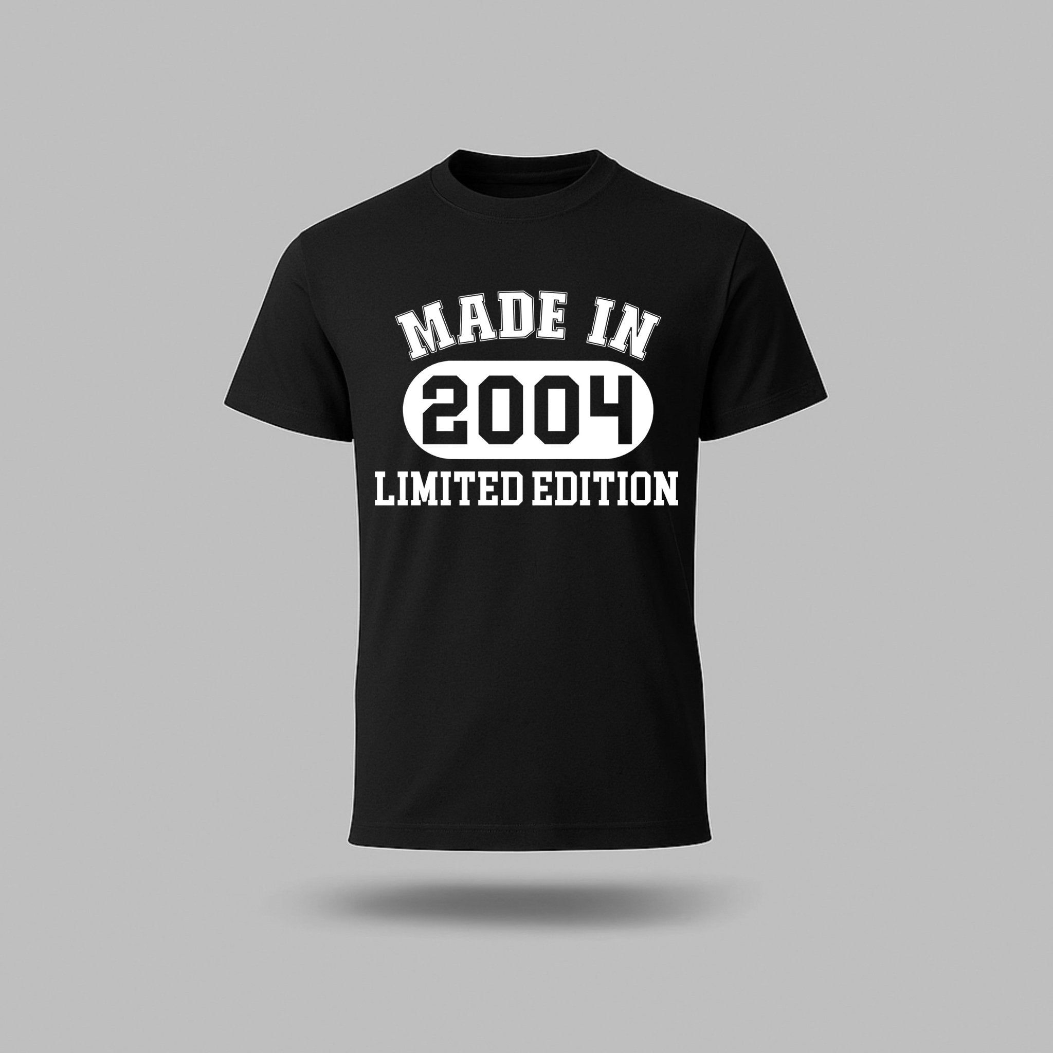 21st Birthday T-shirt - Made In - birthdaytees.co