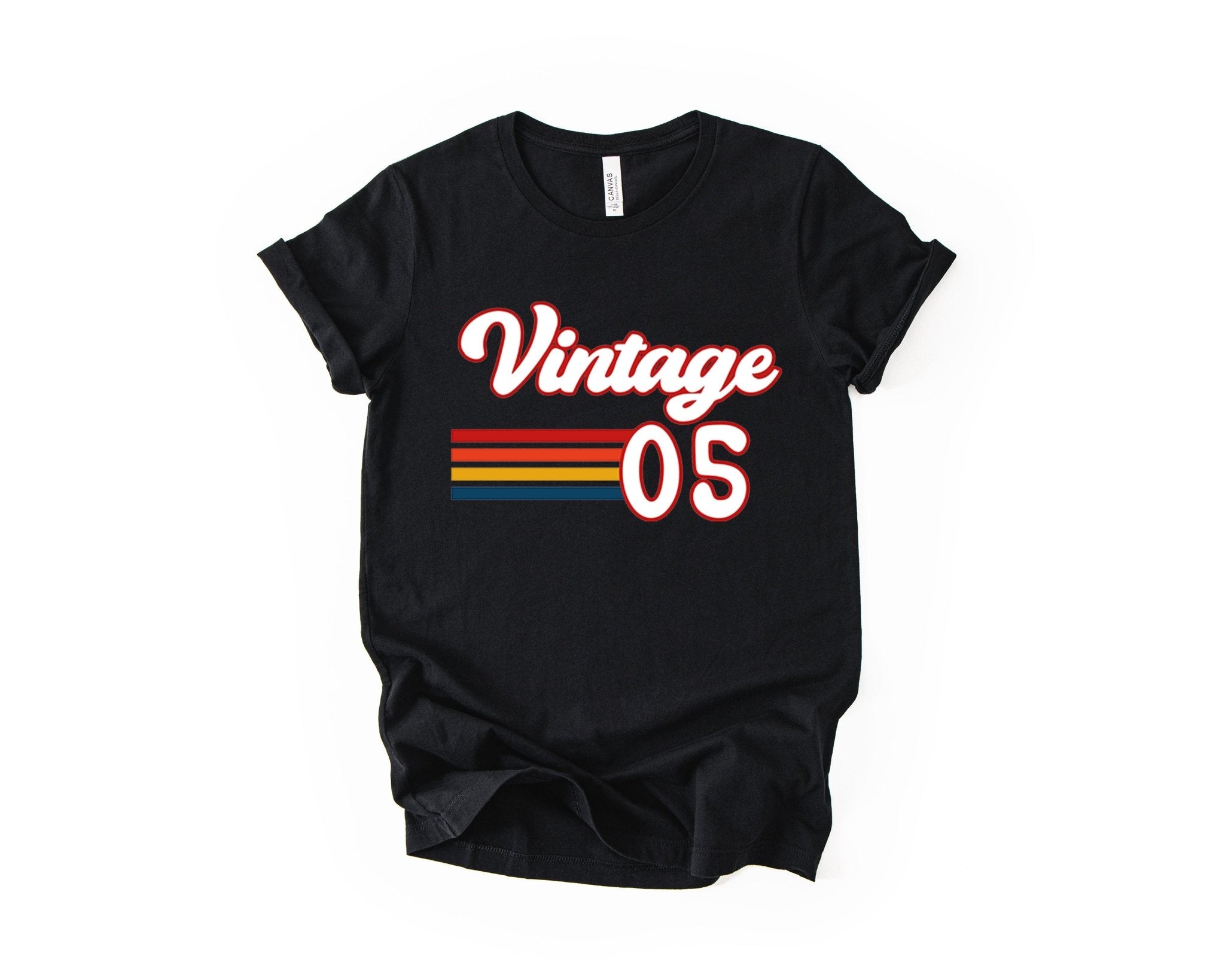 21st Birthday T-shirt, Retro Vintage - Birthday Tees