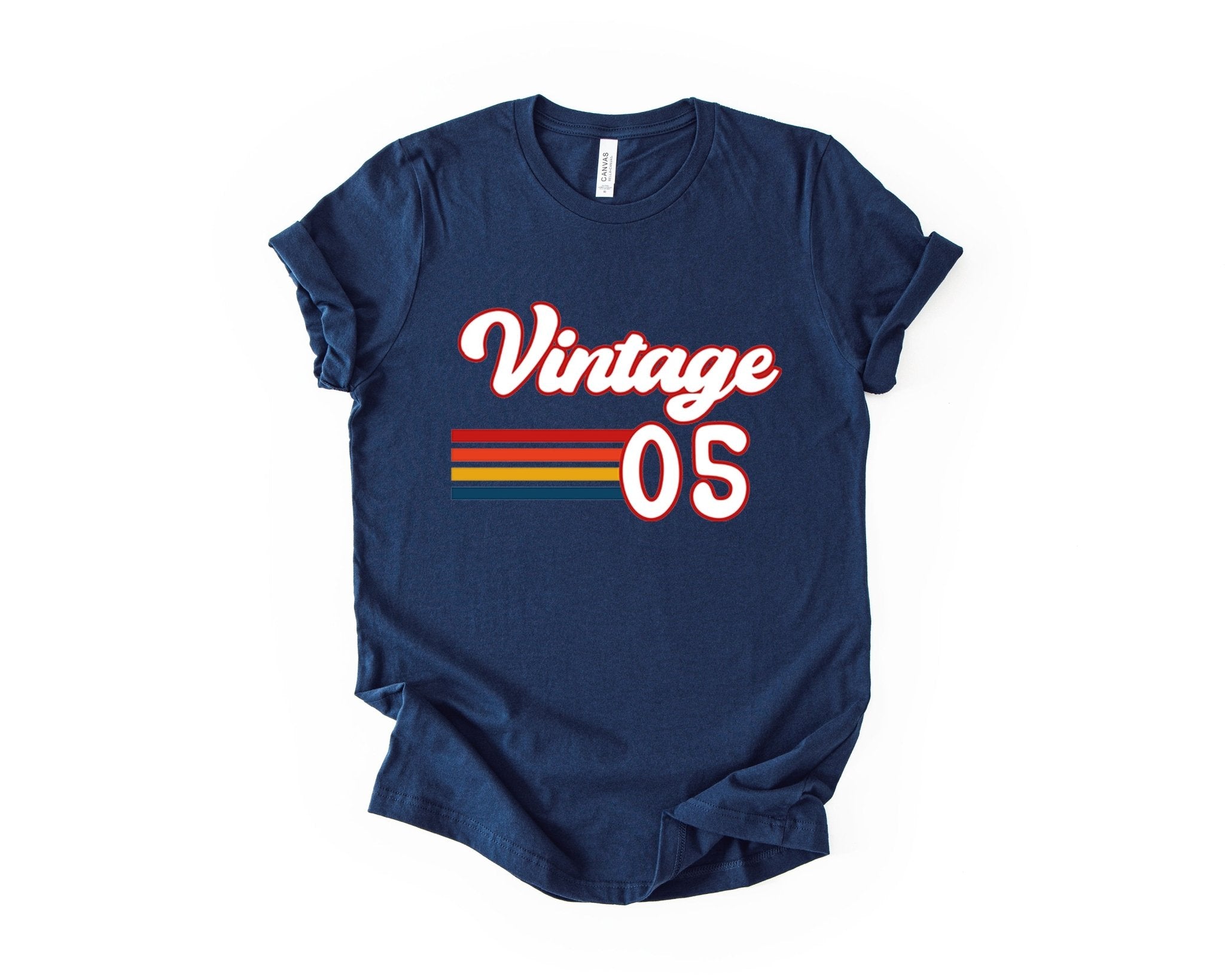 21st Birthday T-shirt, Retro Vintage - Birthday Tees