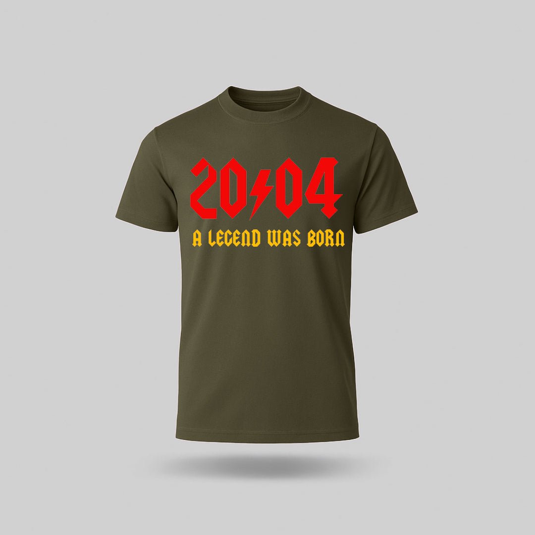 21st Birthday T-Shirt Rock Star - birthdaytees.co