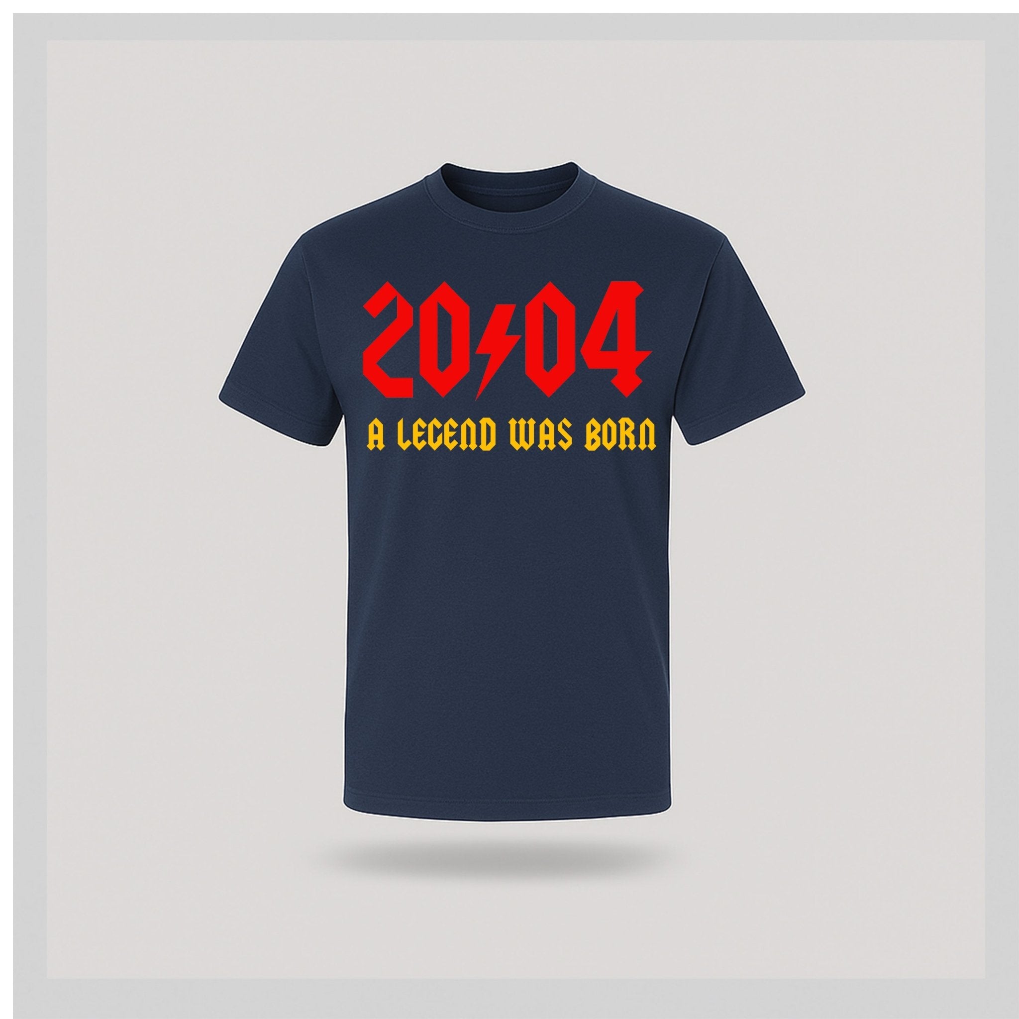 21st Birthday T-Shirt Rock Star - birthdaytees.co