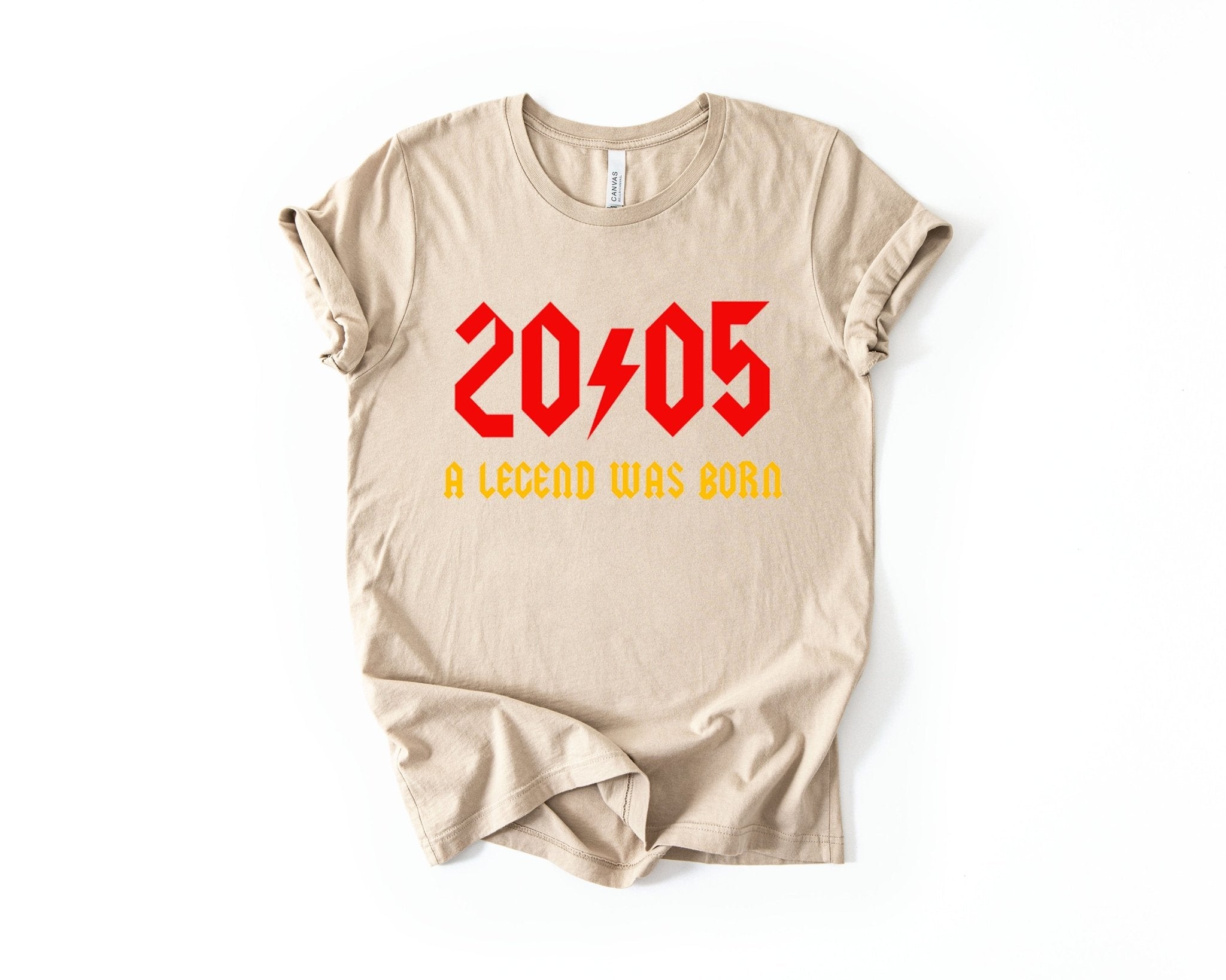 21st Birthday T-Shirt Rock Star - Birthday Tees