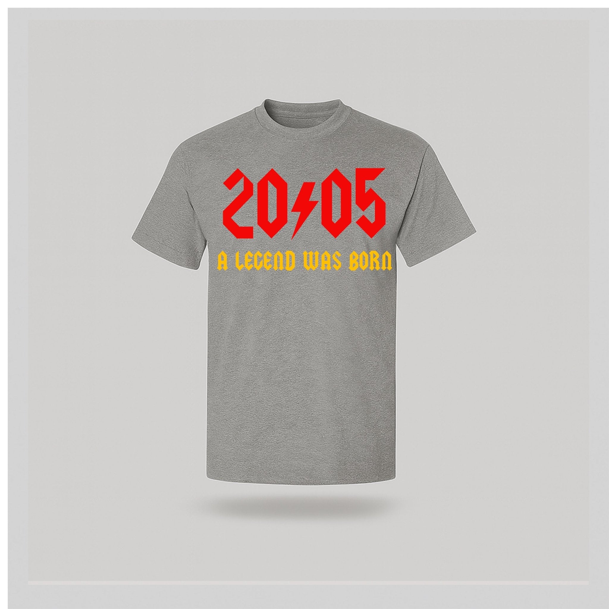 21st Birthday T-Shirt Rock Star - Birthday Tees