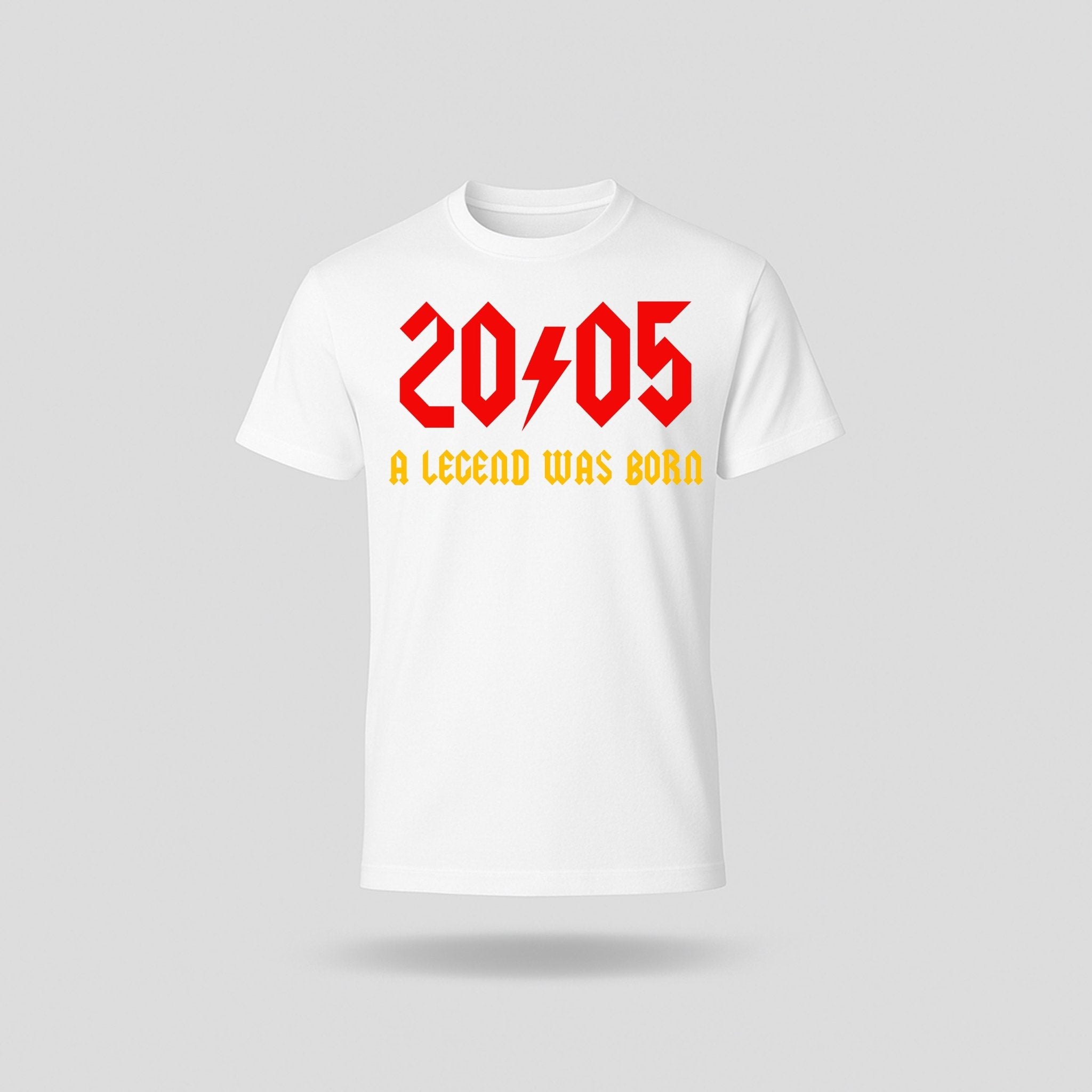 21st Birthday T-Shirt Rock Star - Birthday Tees