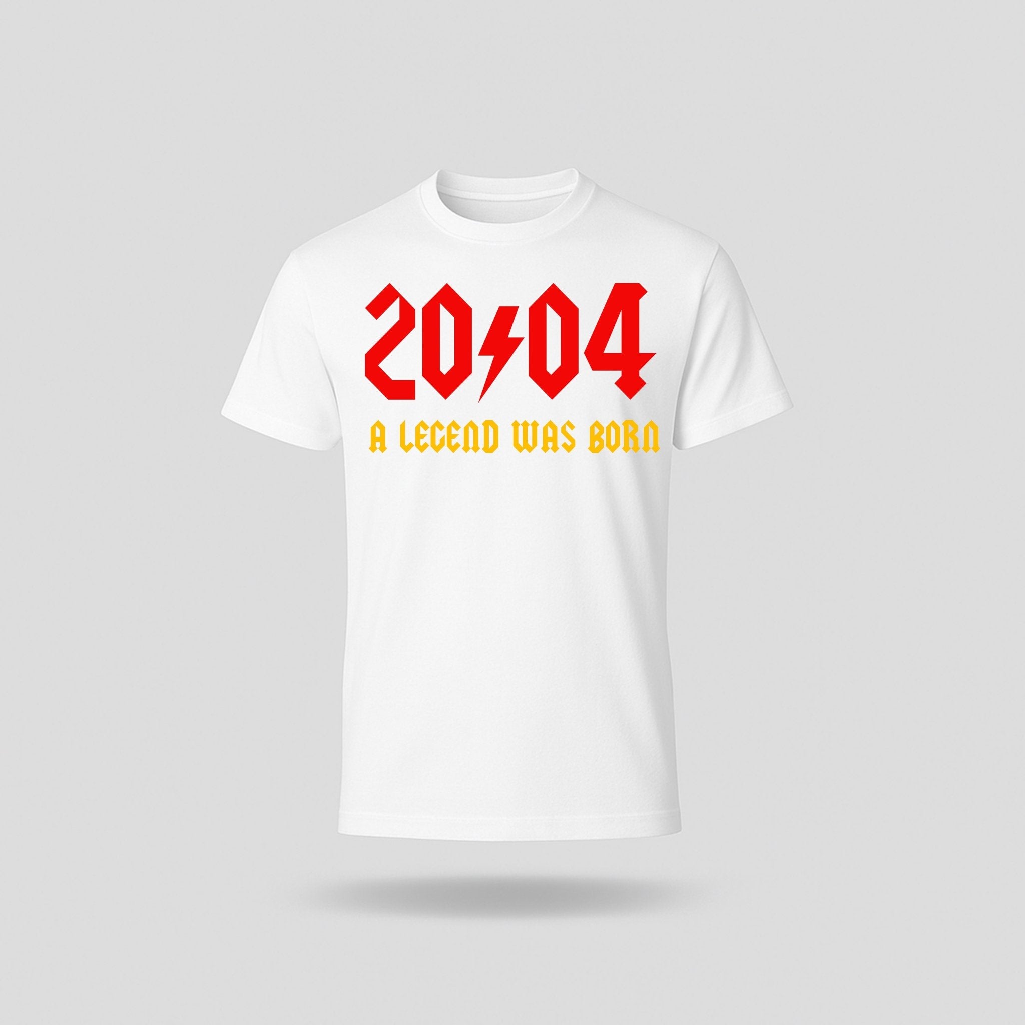 21st Birthday T-Shirt Rock Star - birthdaytees.co