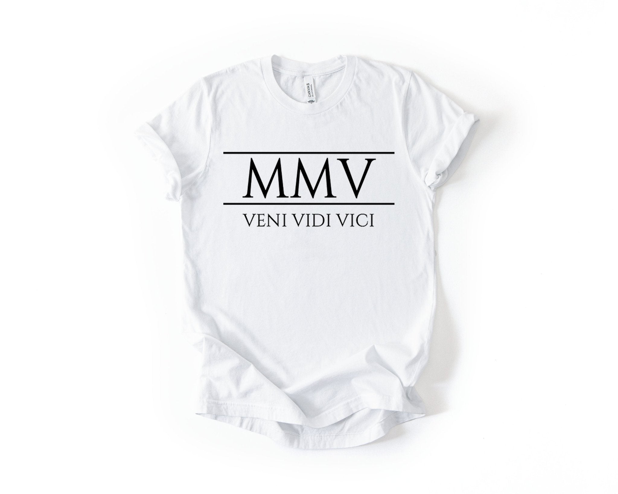 21st Birthday T-Shirt Roman Number - Birthday Tees