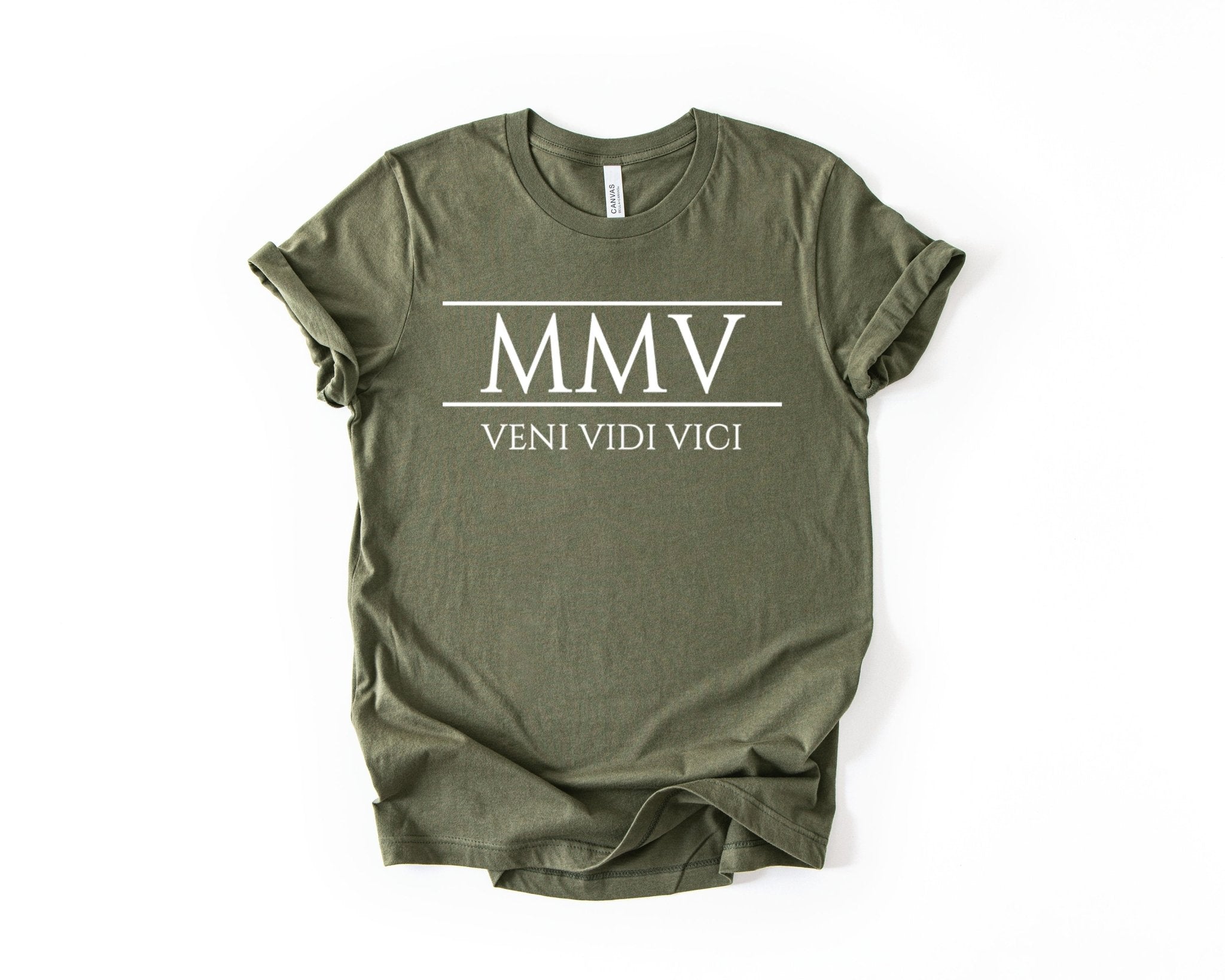 21st Birthday T-Shirt Roman Number - Birthday Tees