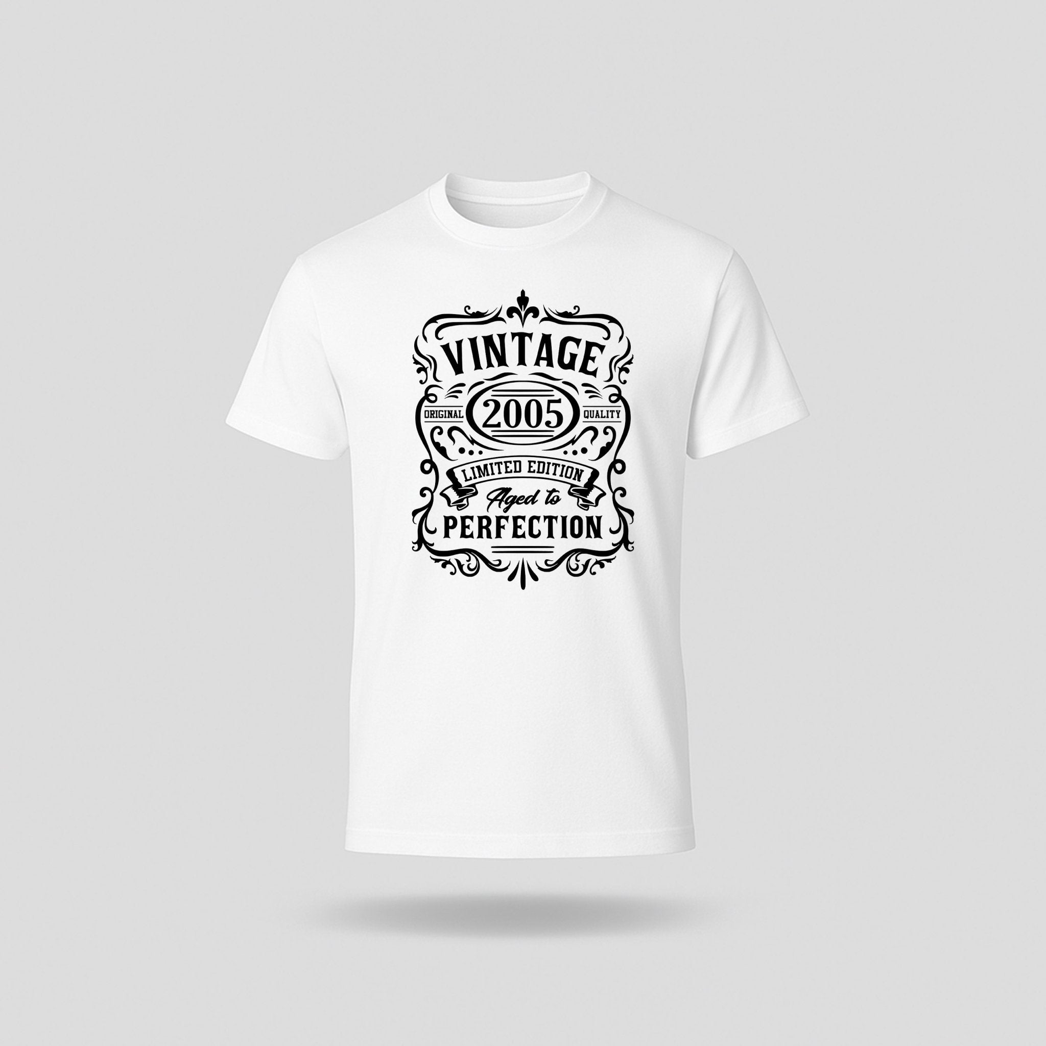 21st Birthday T-Shirt - Vintage Perfection - Birthday Tees