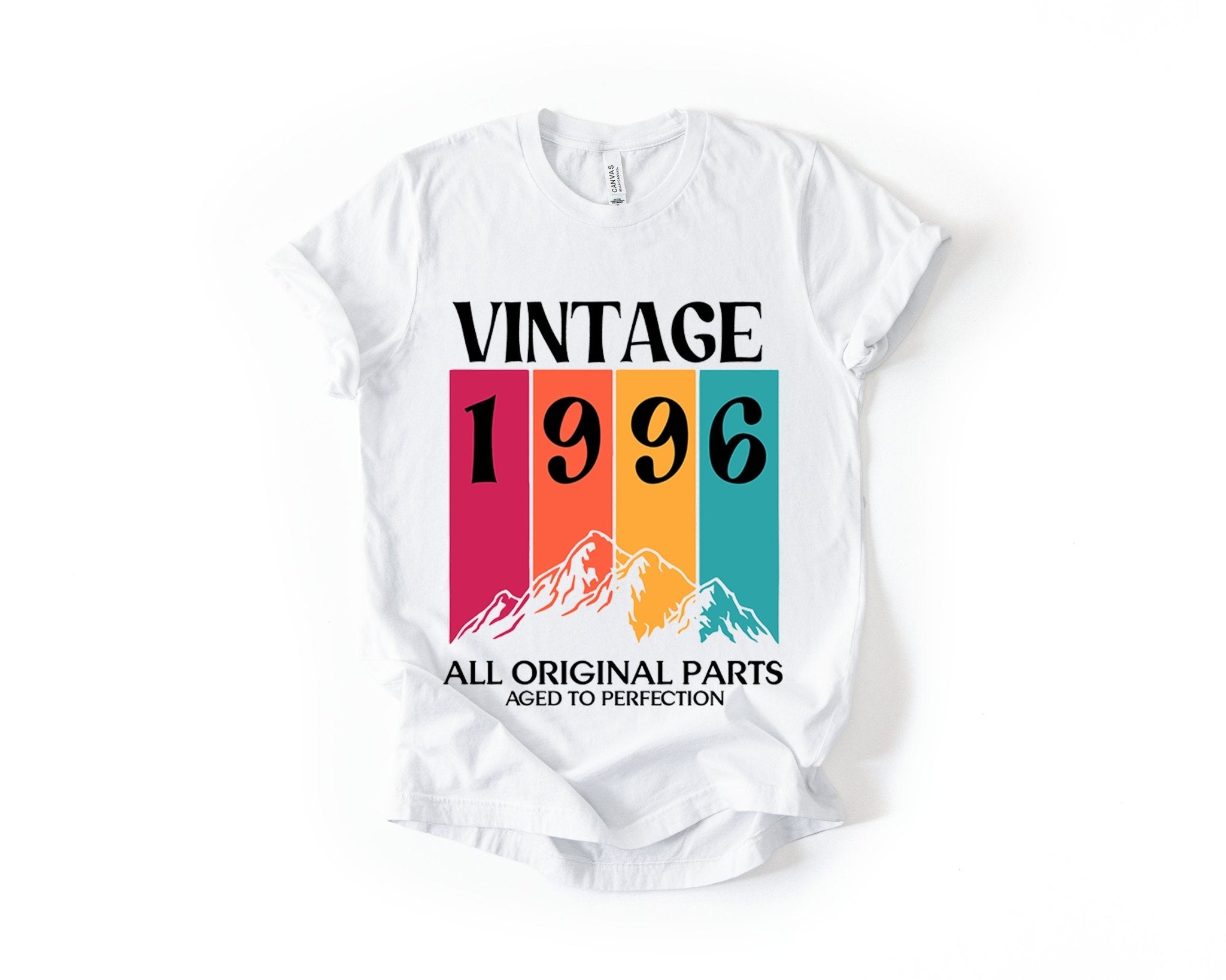 30th Birthday T-Shirt Vintage Mountain - Birthday Tees