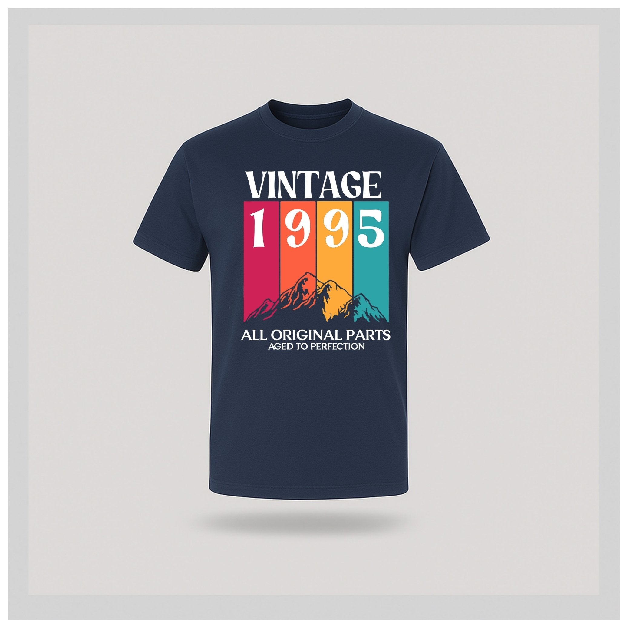 30th Birthday T-Shirt Vintage Mountain - birthdaytees.co