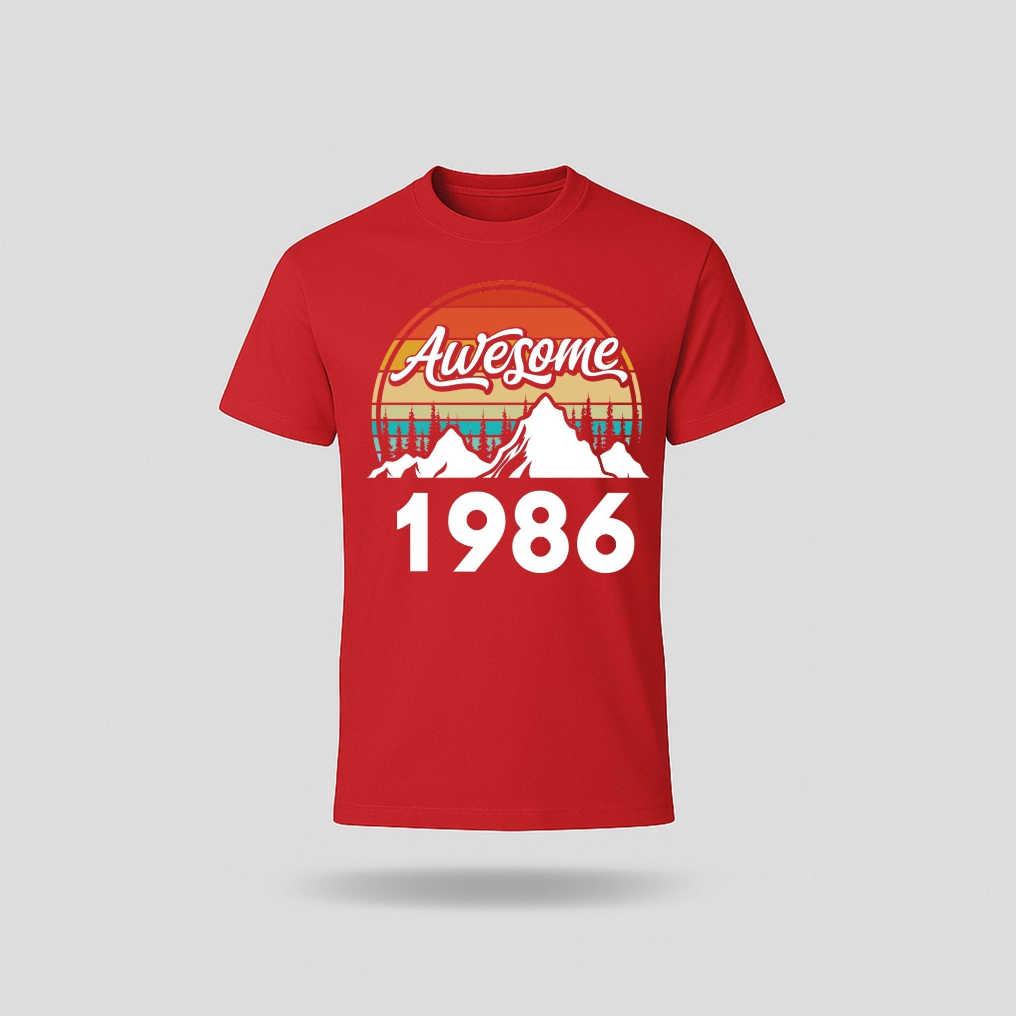 40th Birthday T-Shirt Awesome High - Birthday Tees