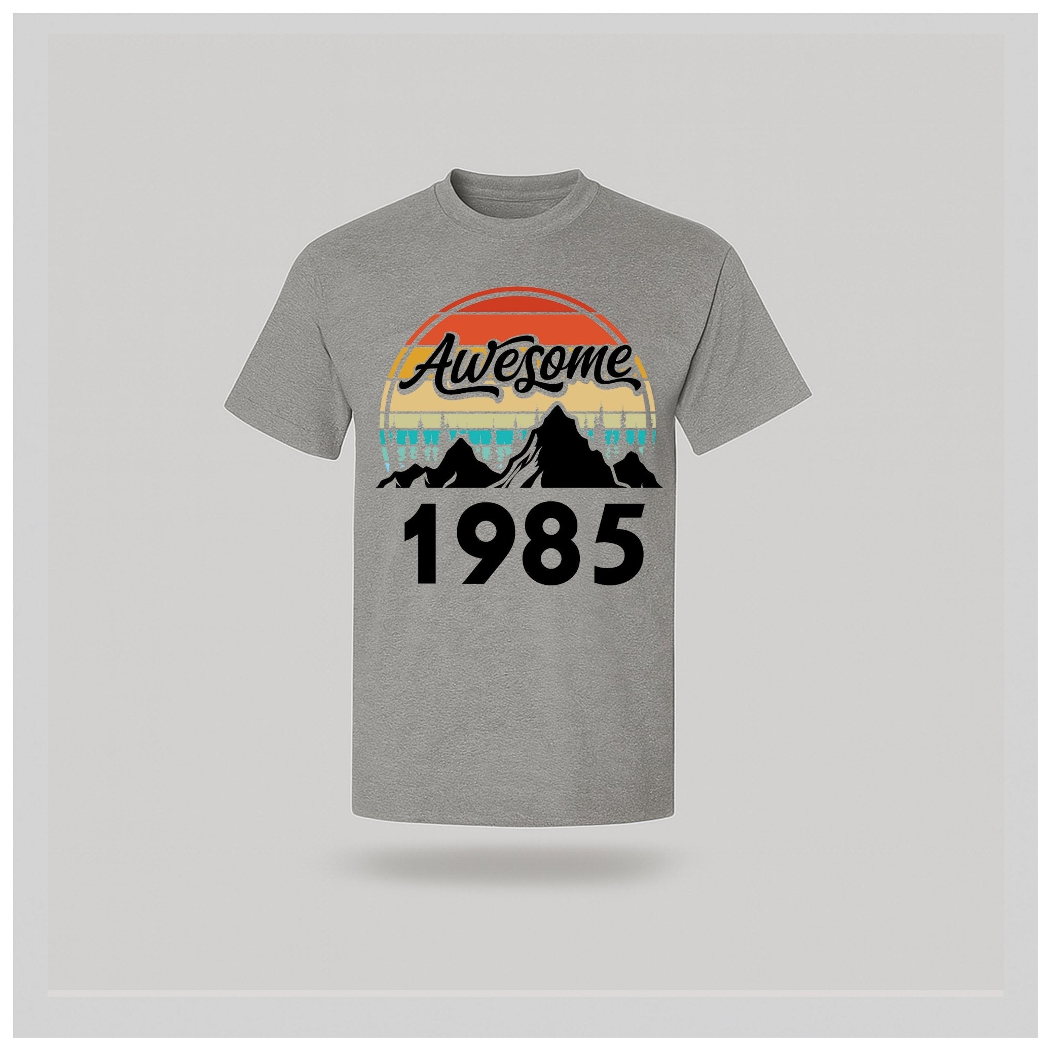 40th Birthday T-Shirt Awesome High - birthdaytees.co