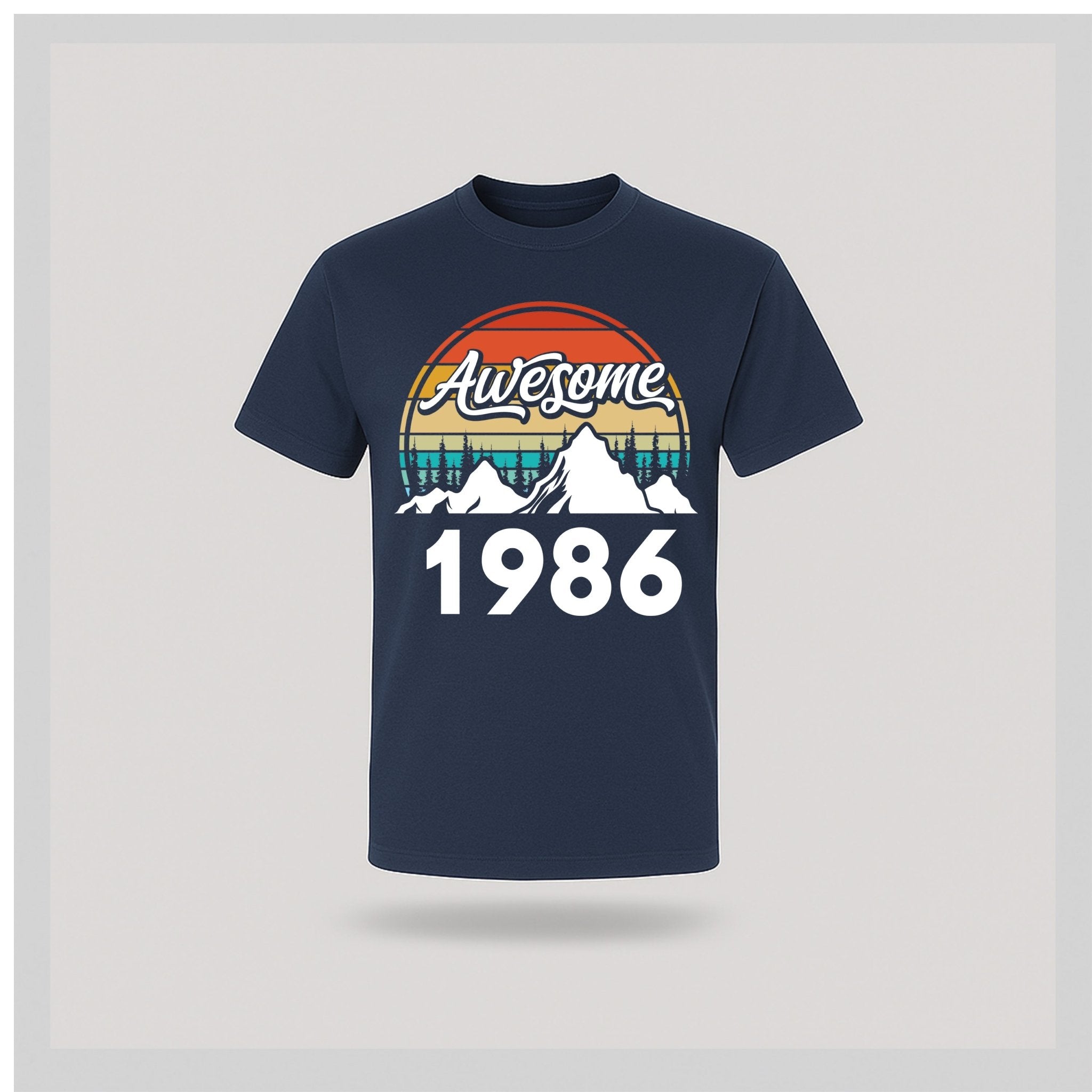 40th Birthday T-Shirt Awesome High - Birthday Tees