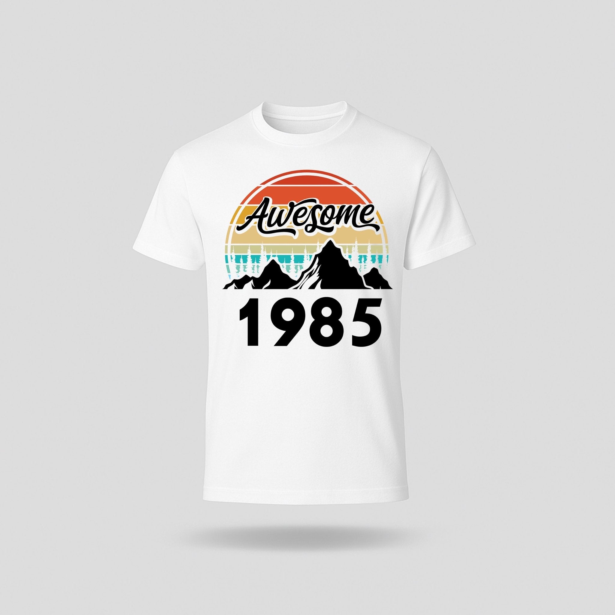 40th Birthday T-Shirt Awesome High - birthdaytees.co