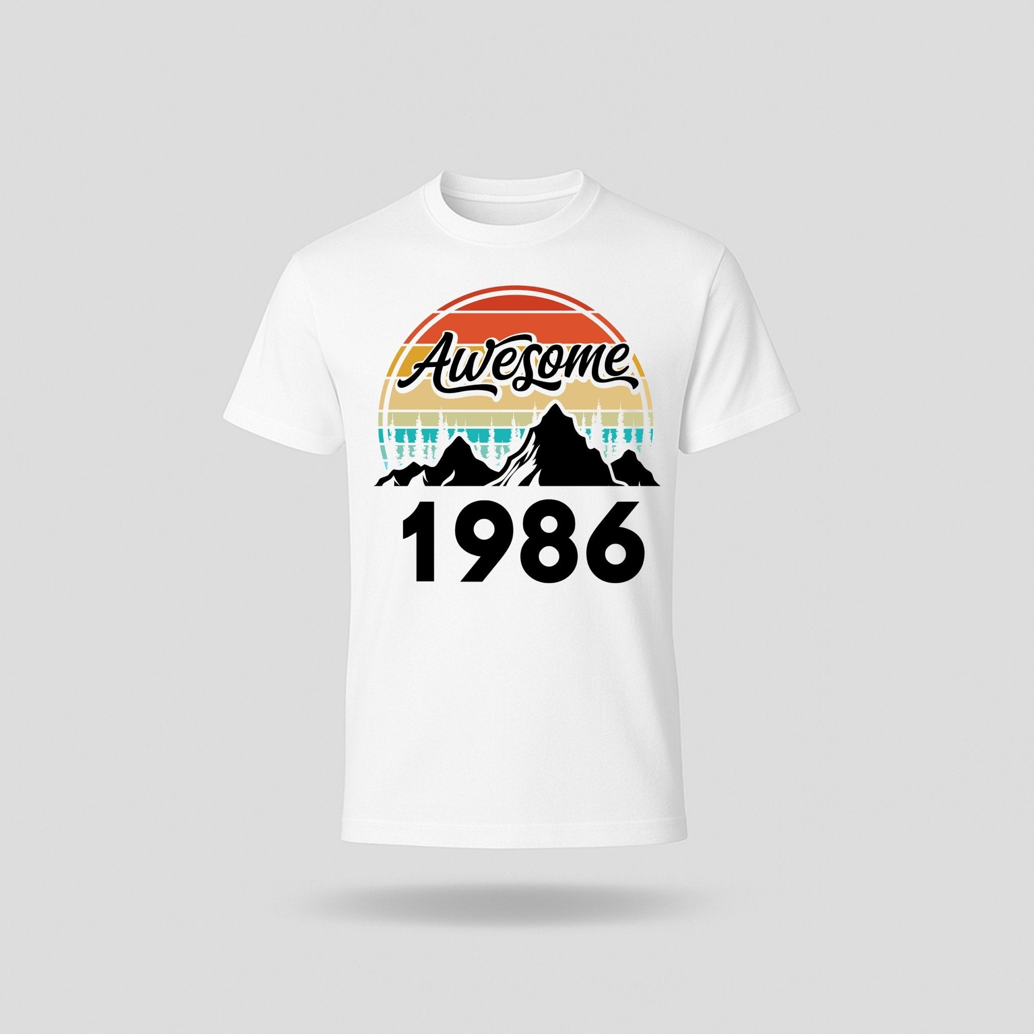 40th Birthday T-Shirt Awesome High - Birthday Tees