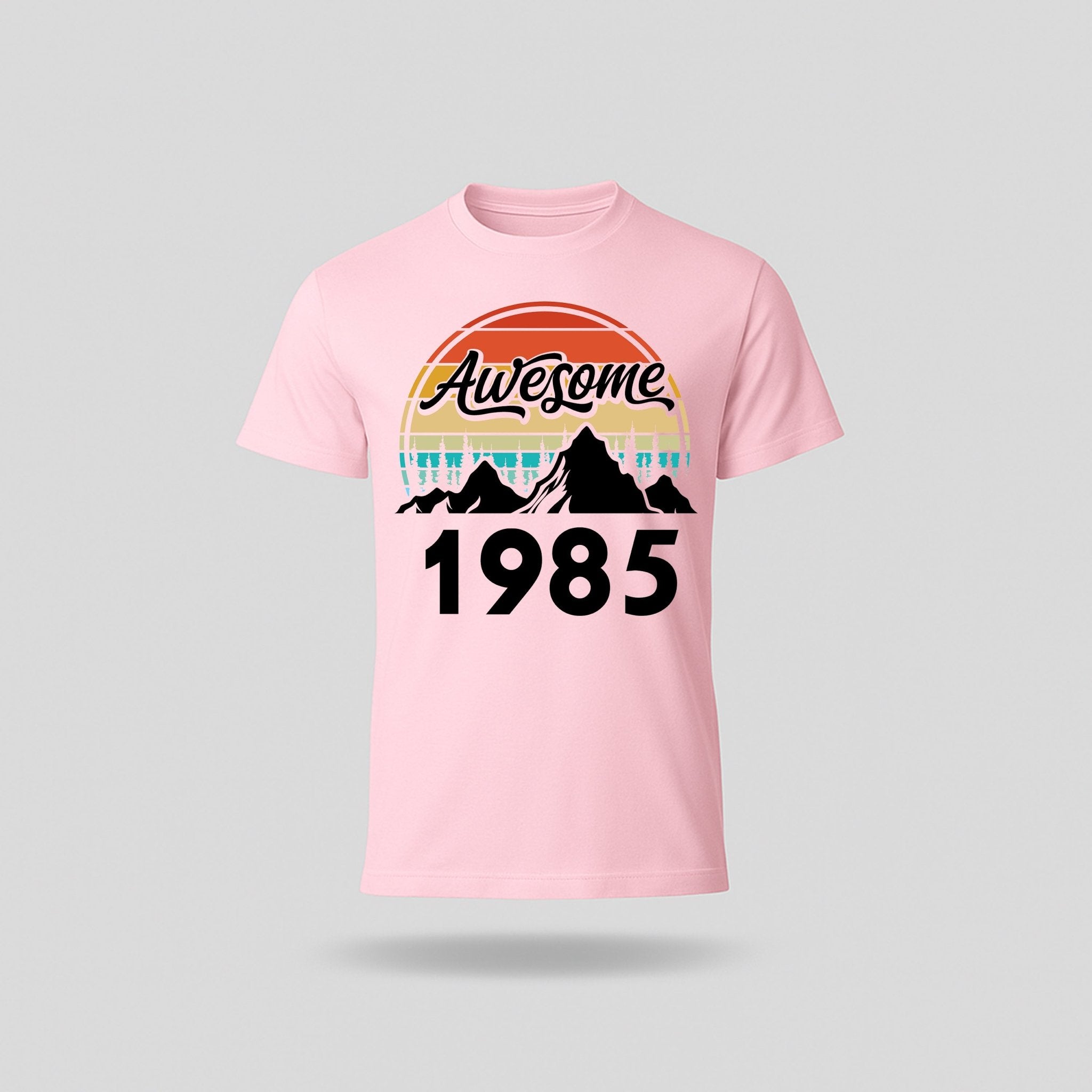 40th Birthday T-Shirt Awesome High - birthdaytees.co