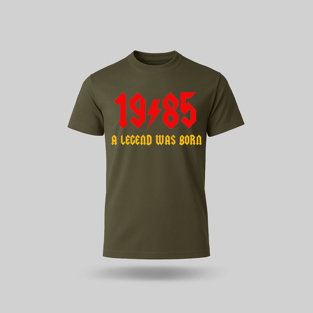 40th Birthday T-Shirt Rock Star - birthdaytees.co