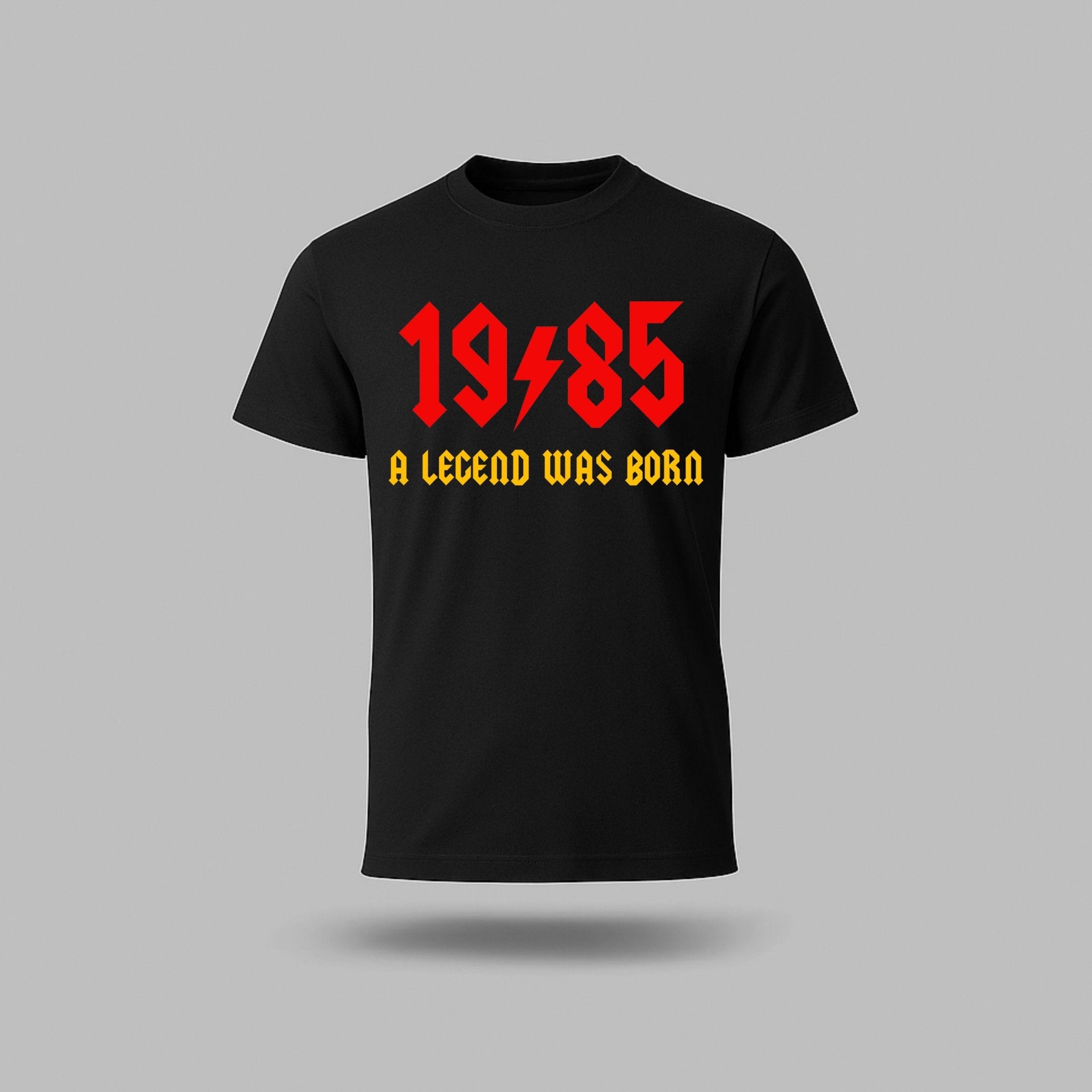 40th Birthday T-Shirt Rock Star - birthdaytees.co