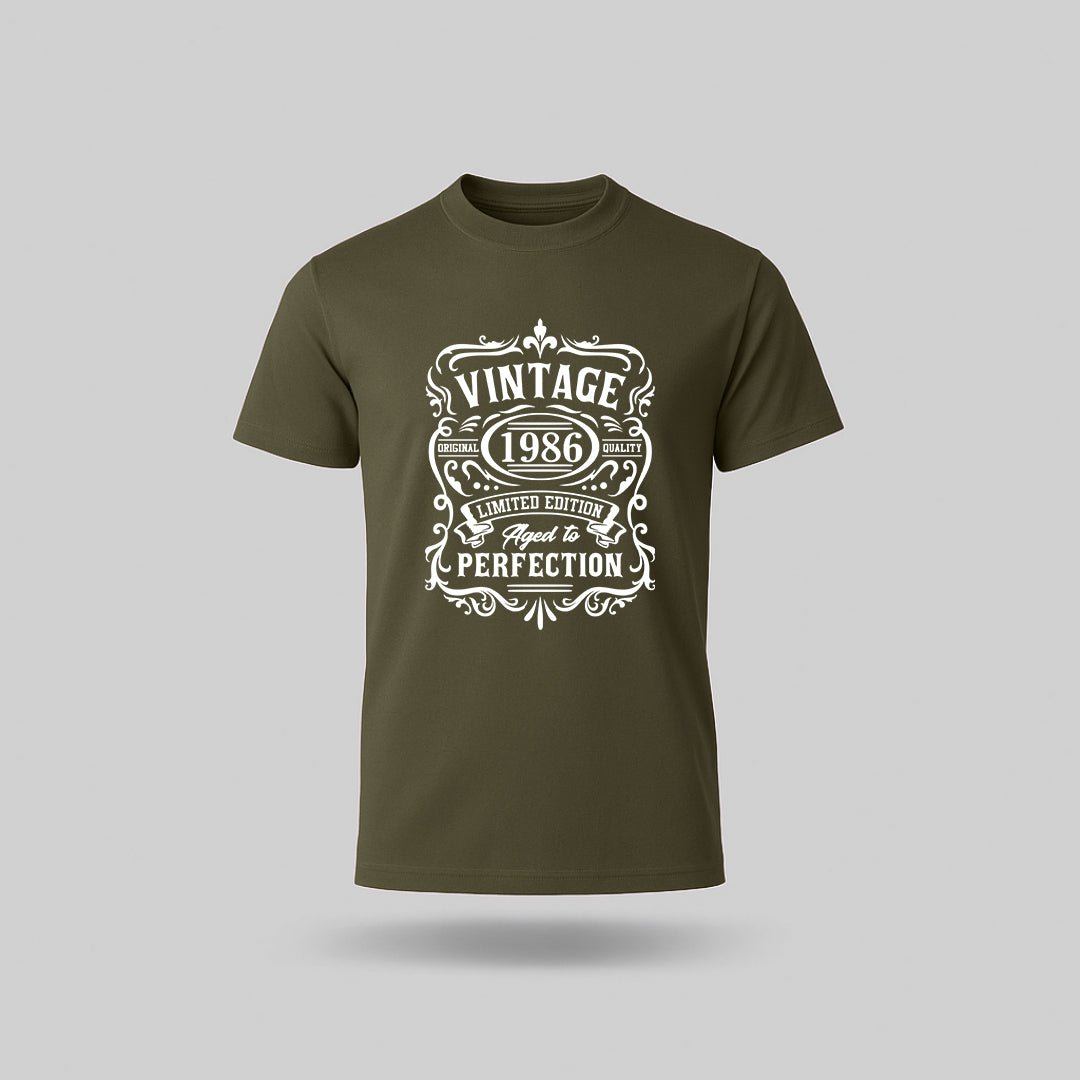 40th Birthday T-Shirt - Vintage Perfection - Birthday Tees