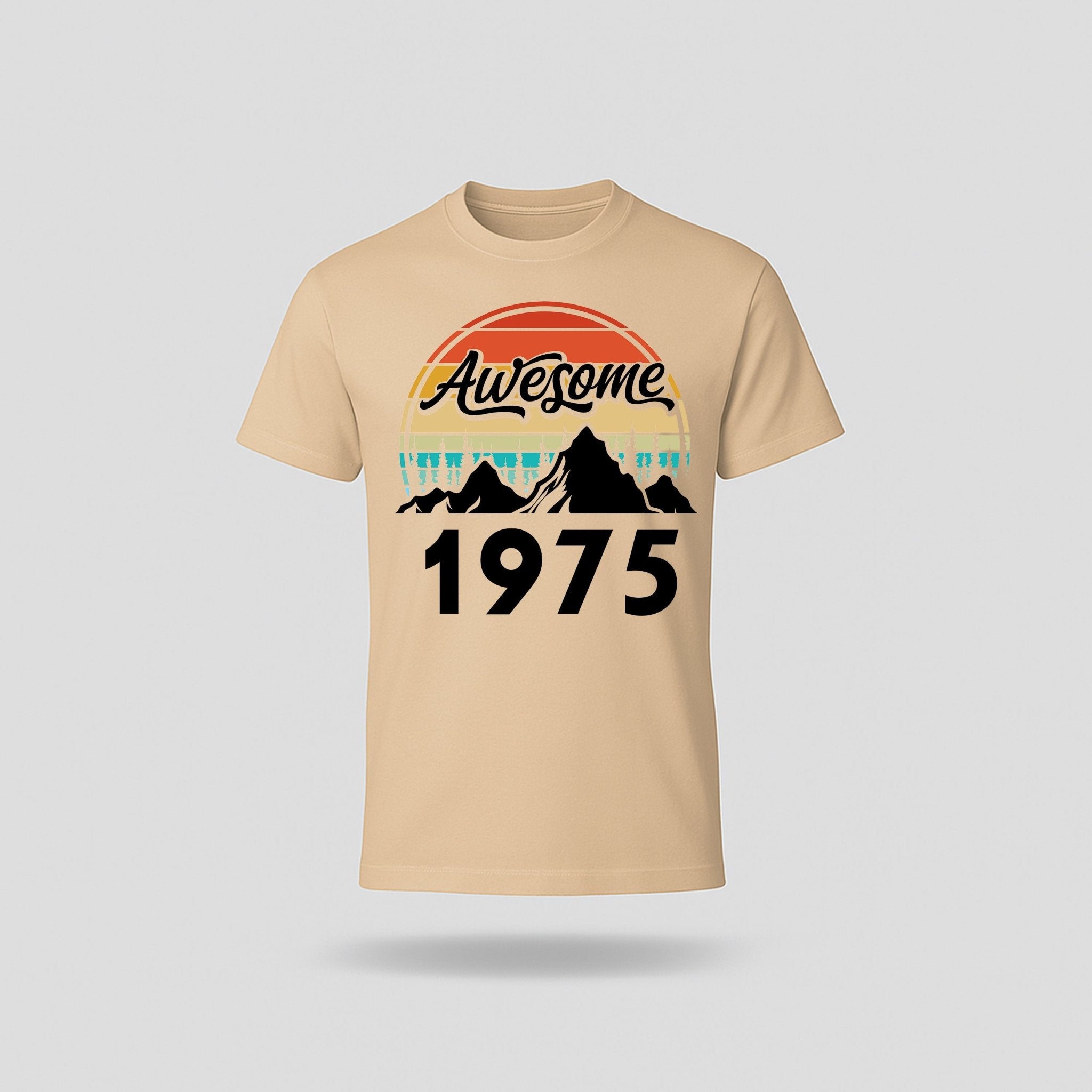 50th Birthday T-Shirt Awesome High - birthdaytees.co