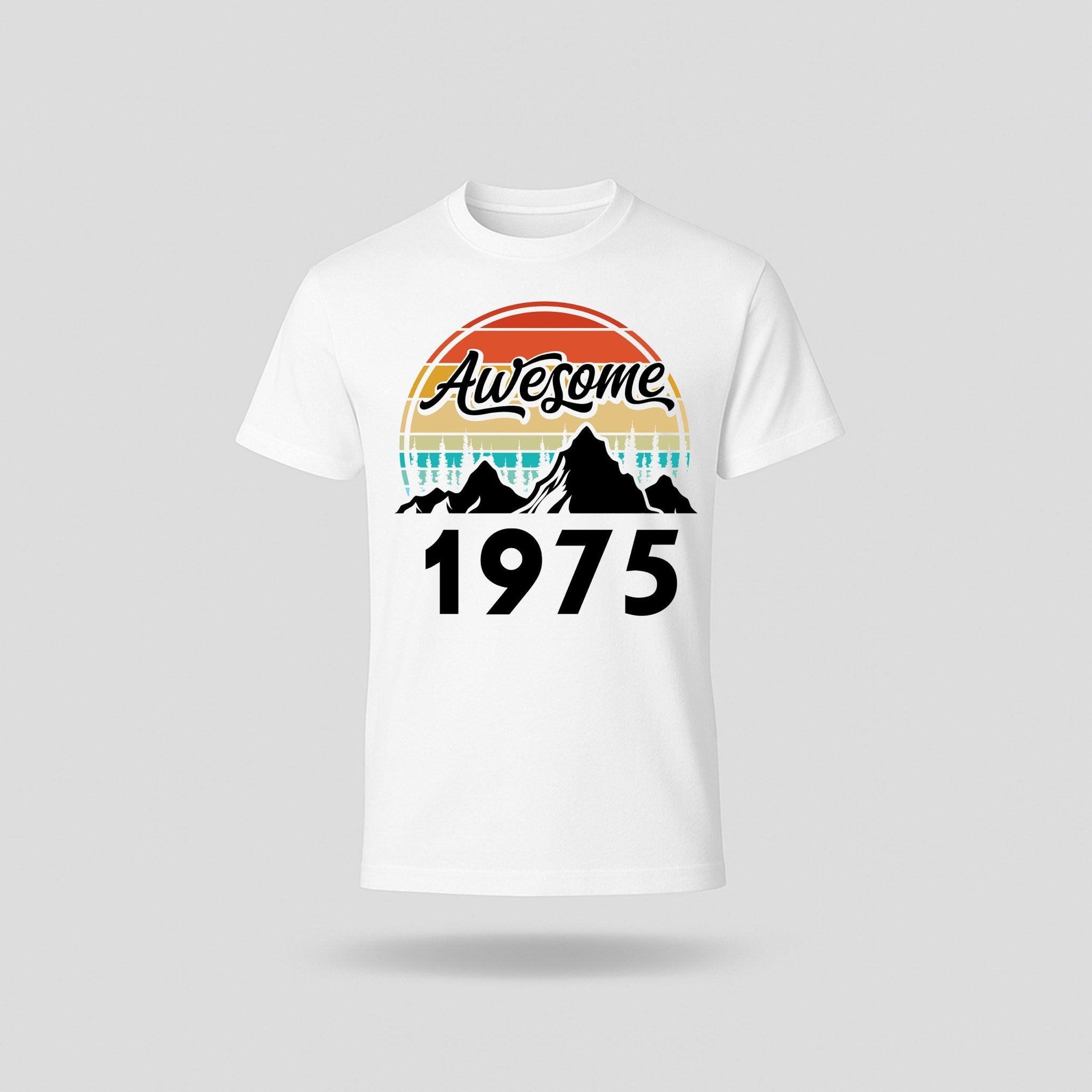 50th Birthday T-Shirt Awesome High - birthdaytees.co