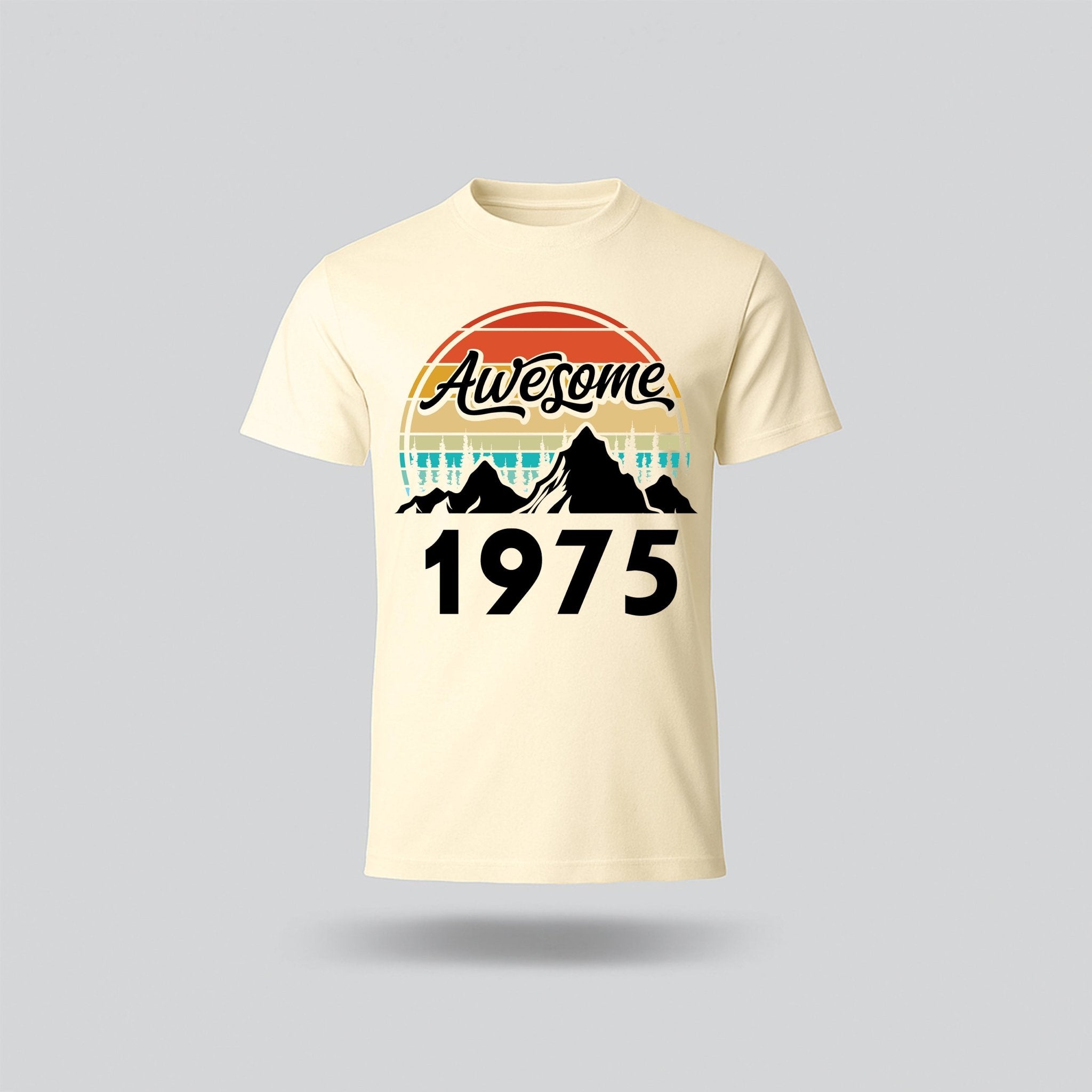 50th Birthday T-Shirt Awesome High - birthdaytees.co