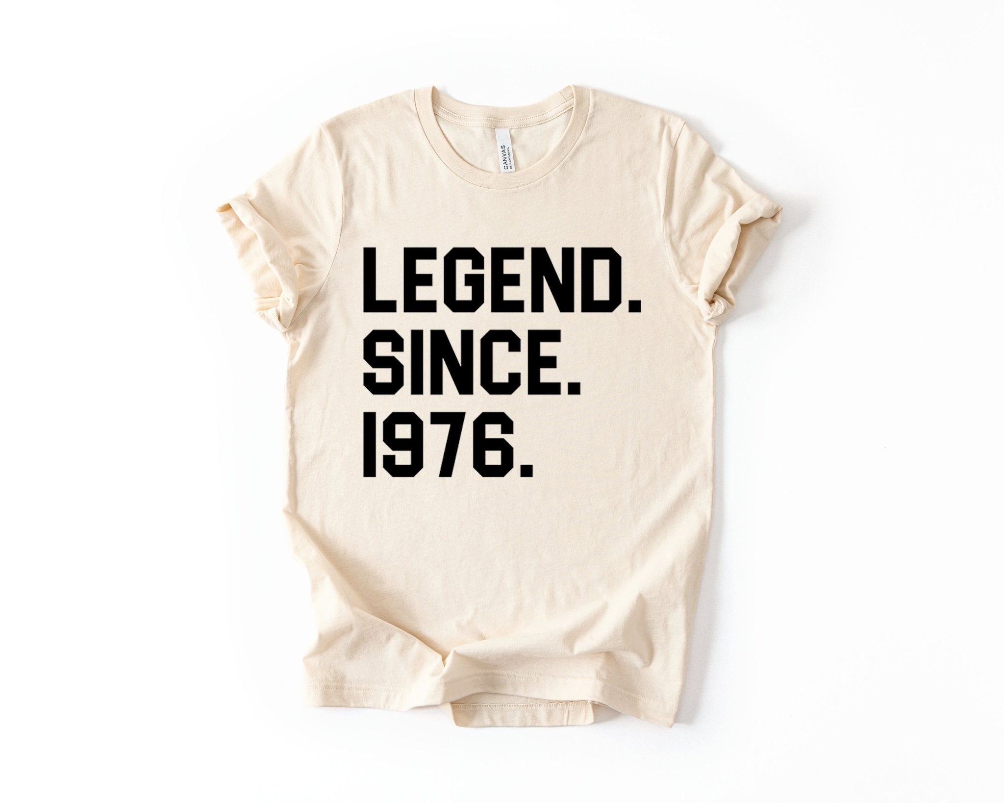 50th Birthday T-shirt - Legend Since - Birthday Tees