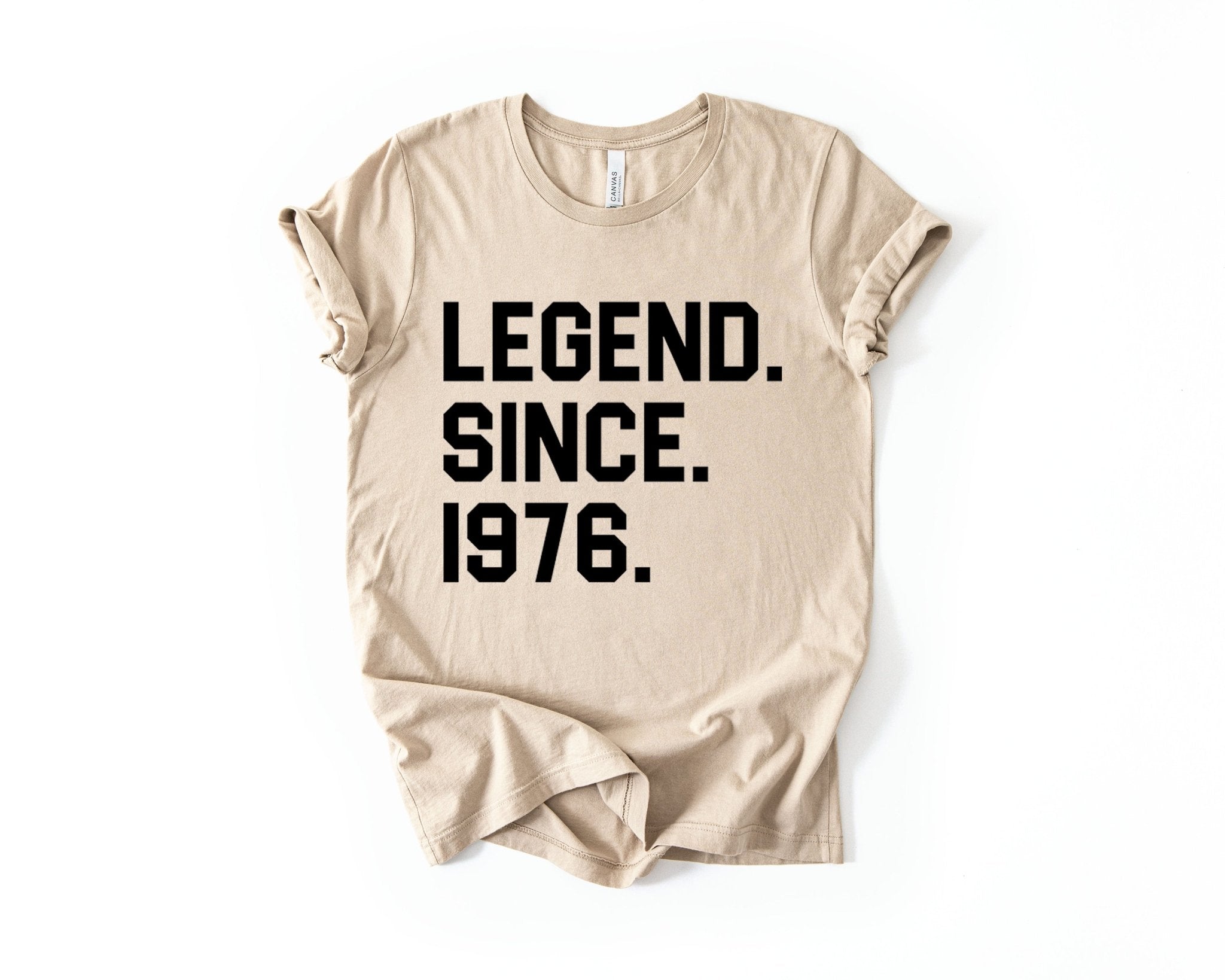 50th Birthday T-shirt - Legend Since - Birthday Tees